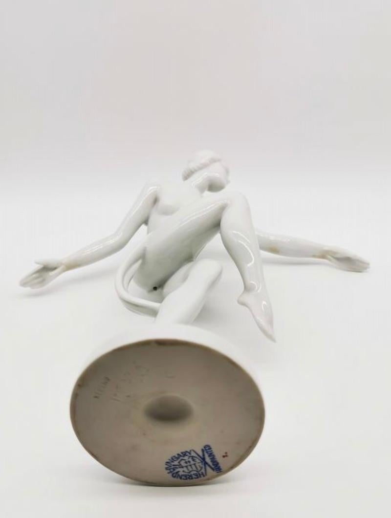 Art Deco Dancer Herend Porcelain Sculpture 6