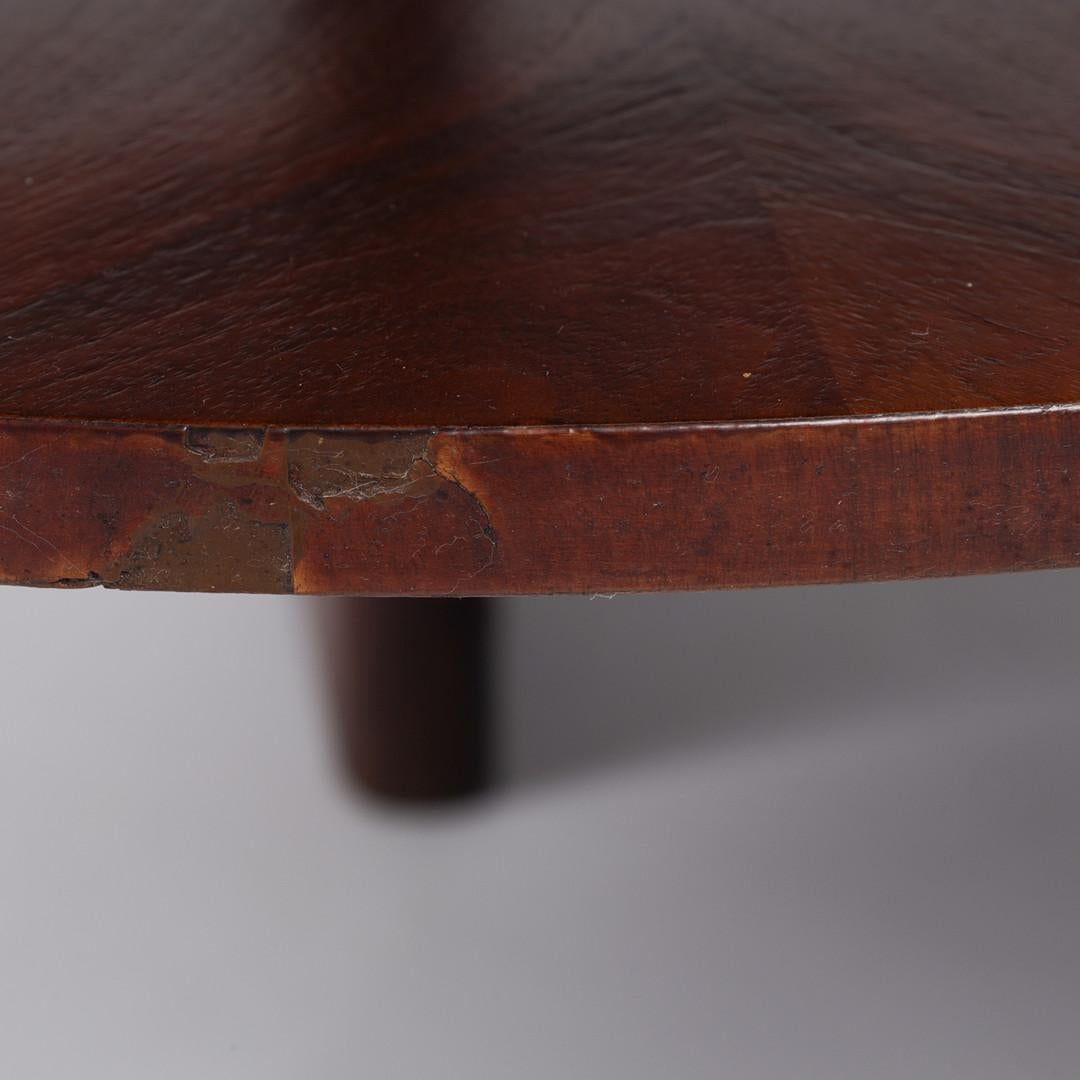 Art Deco, Danish Cabinetmaker Circular Side Table, c. 1930/40s For Sale 3