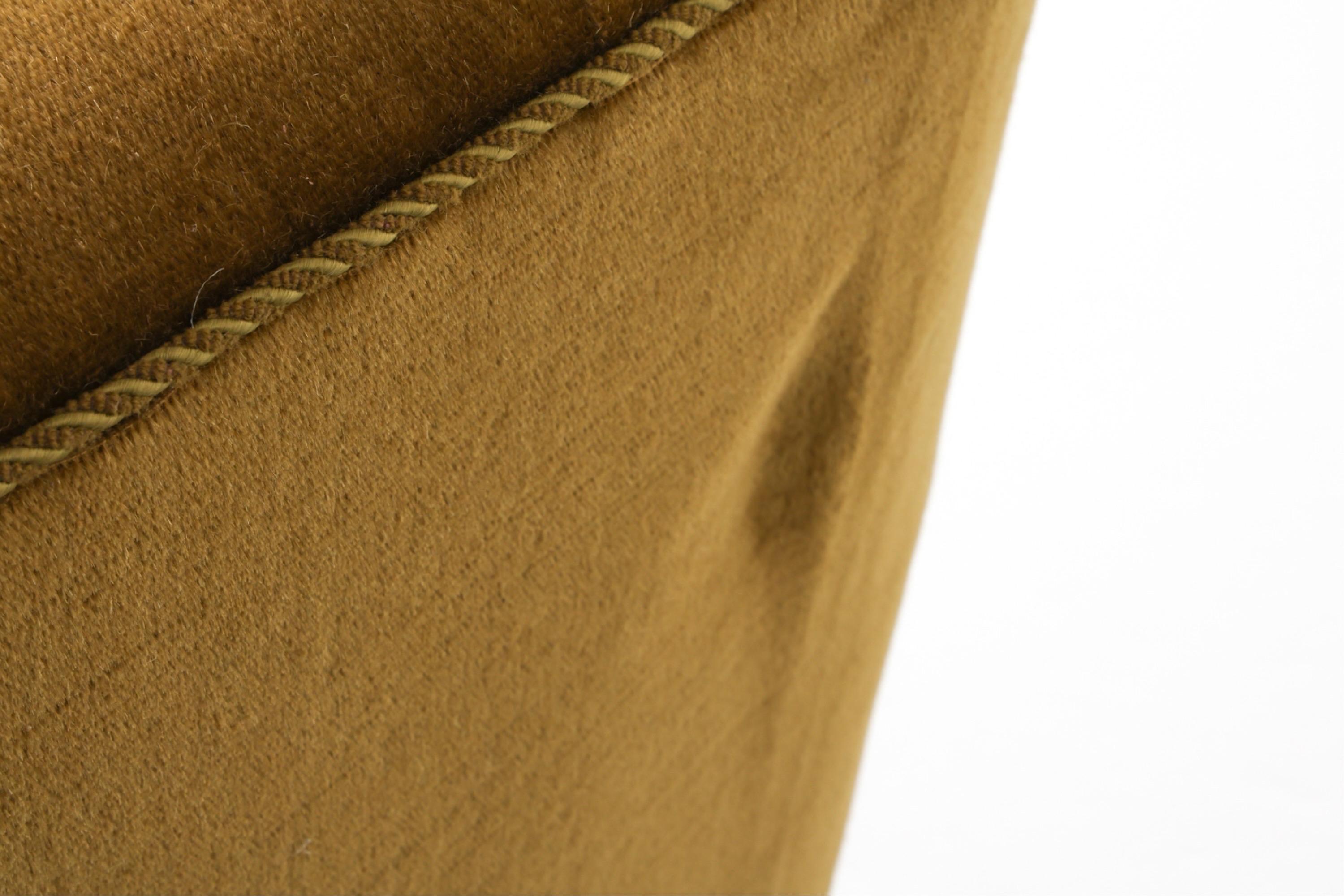 Sofá Sofá Art Decó Danés de Roble y Mohair Circa 1940 Sofá Art Decó en venta 10