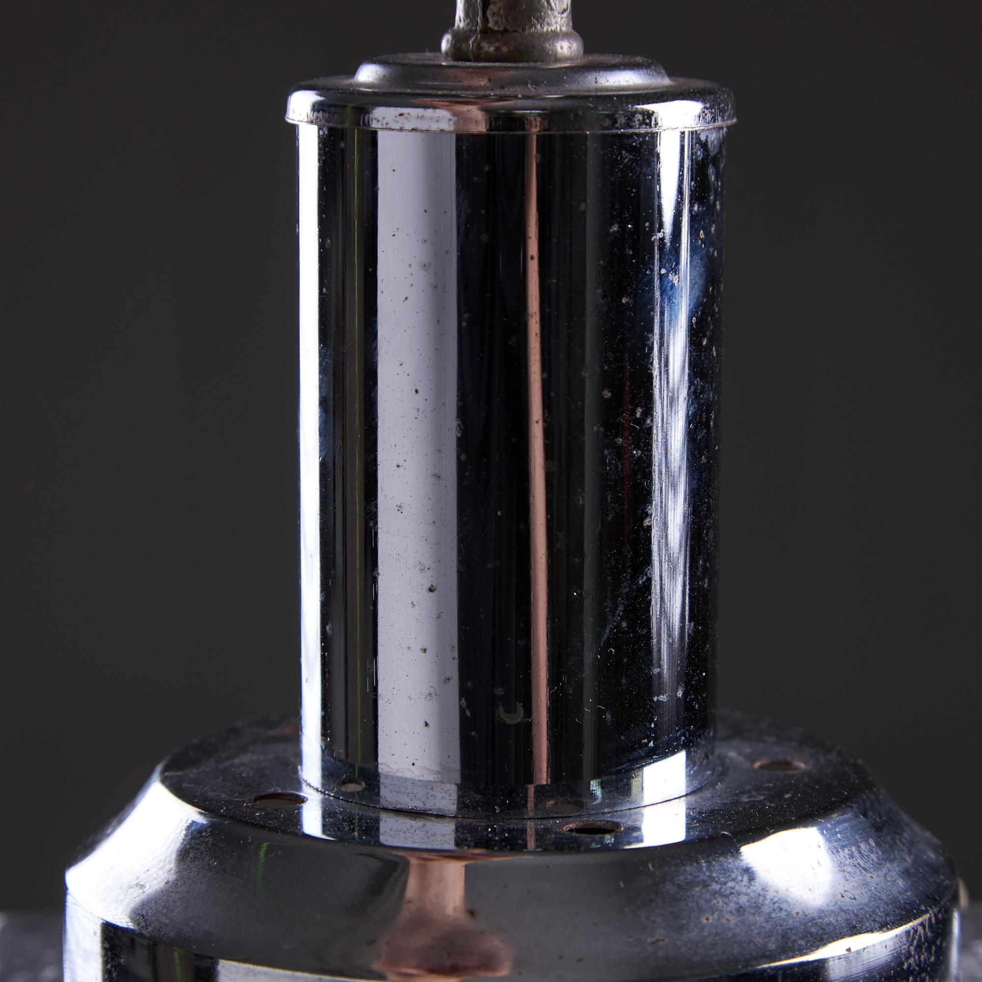 Lampe à suspension cubique Art Déco, années 1960 en vente 2