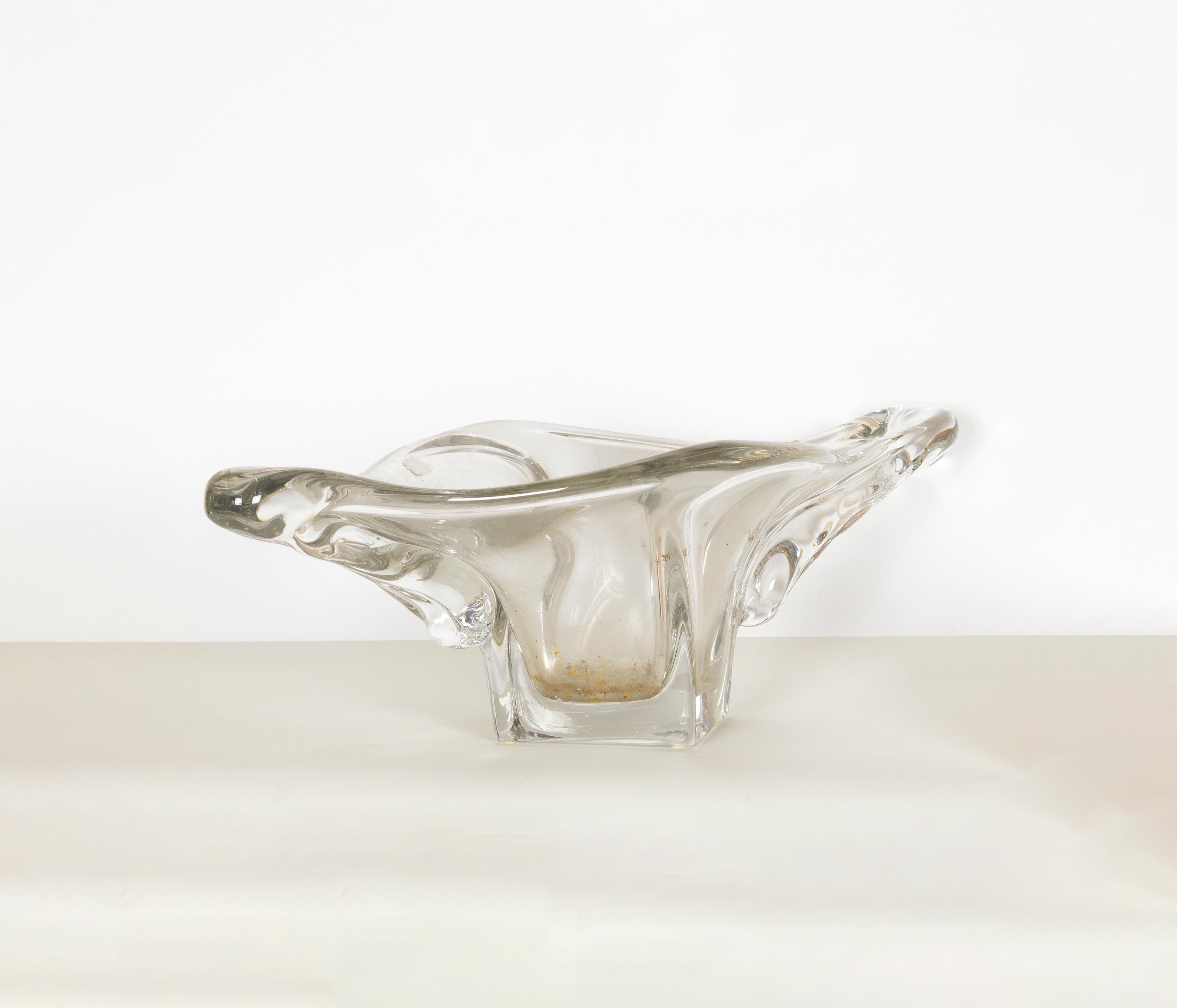 Art Deco Daum Crystal Centerpiece, 20h Century For Sale 5