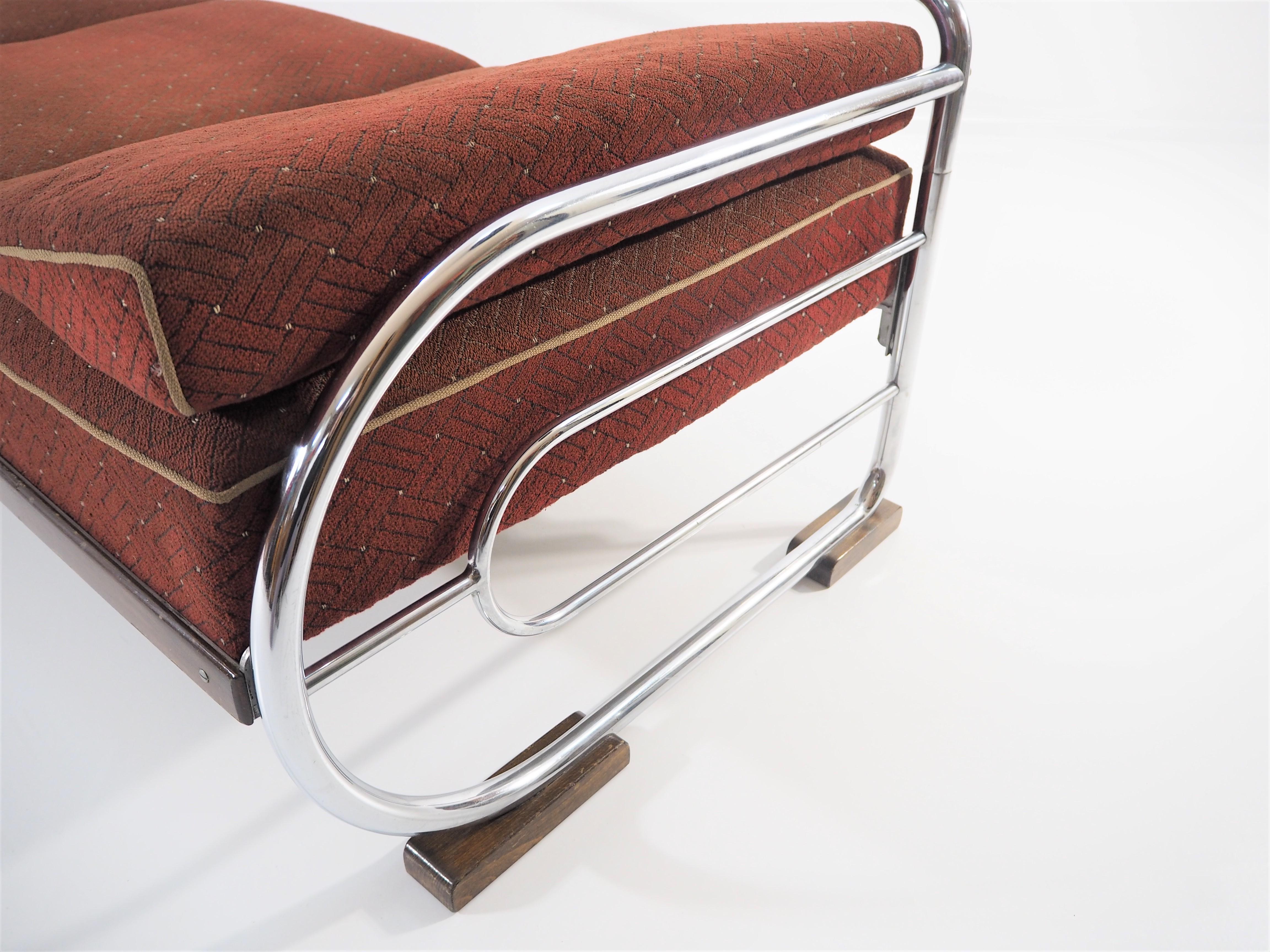 Art Deco Daybed from Hynek Gottwald, circa 1930s 1