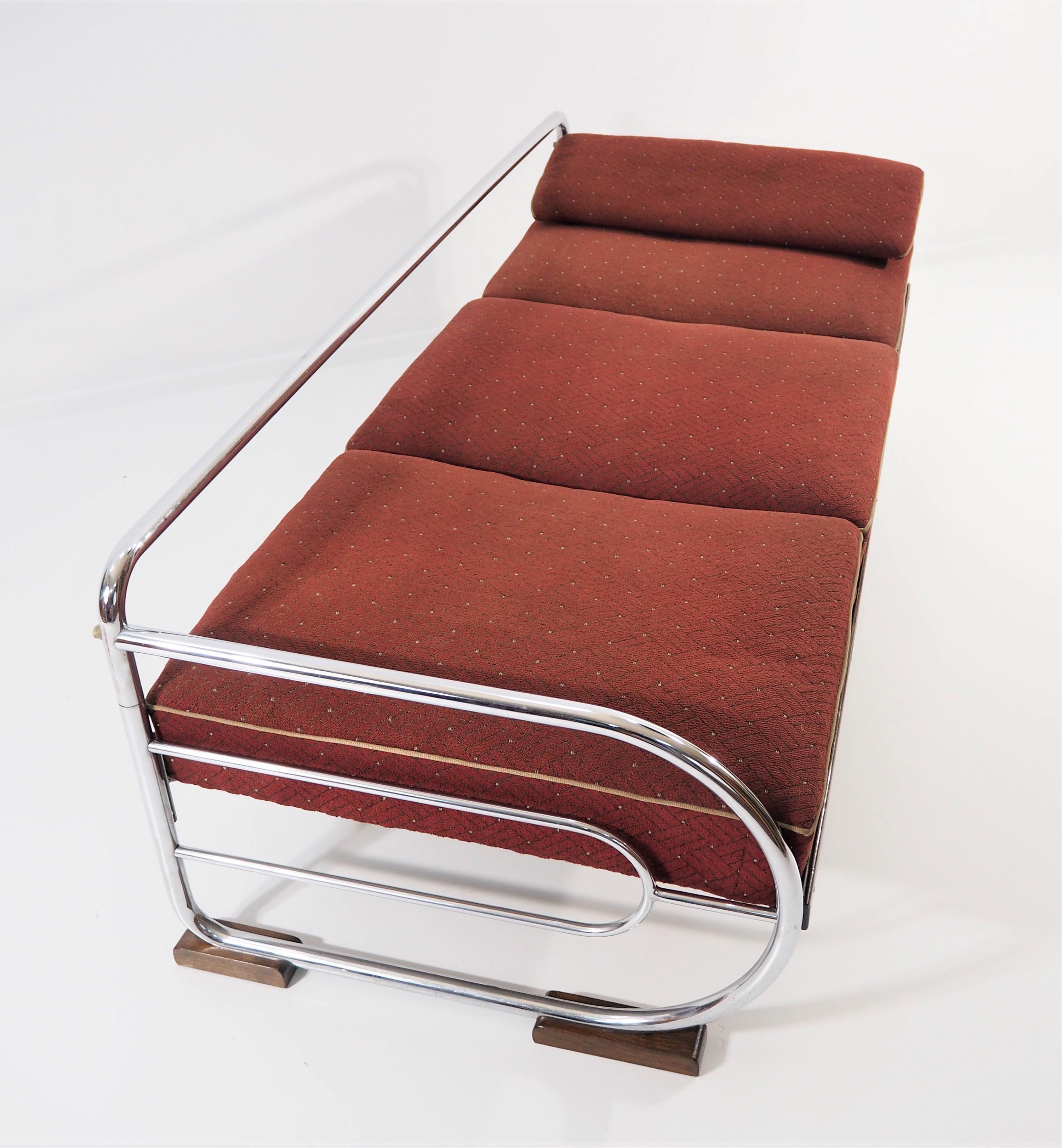 Art Deco Daybed from Hynek Gottwald, circa 1930s 3