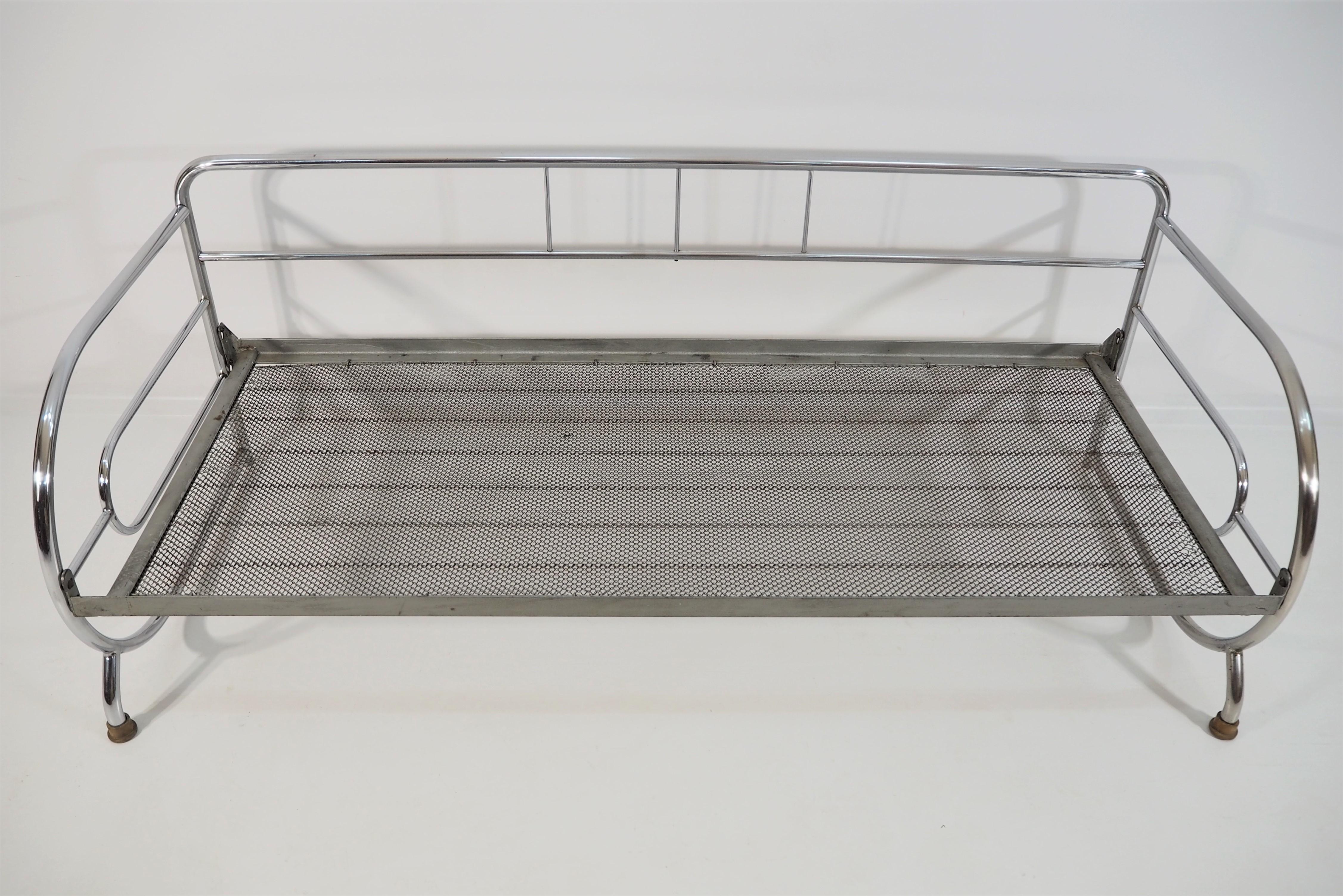 Letto da giorno Art Deco di Hynek Gottwald, anni '30 circa in vendita 1