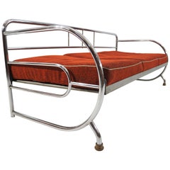 Letto da giorno Art Deco di Hynek Gottwald, anni '30 circa