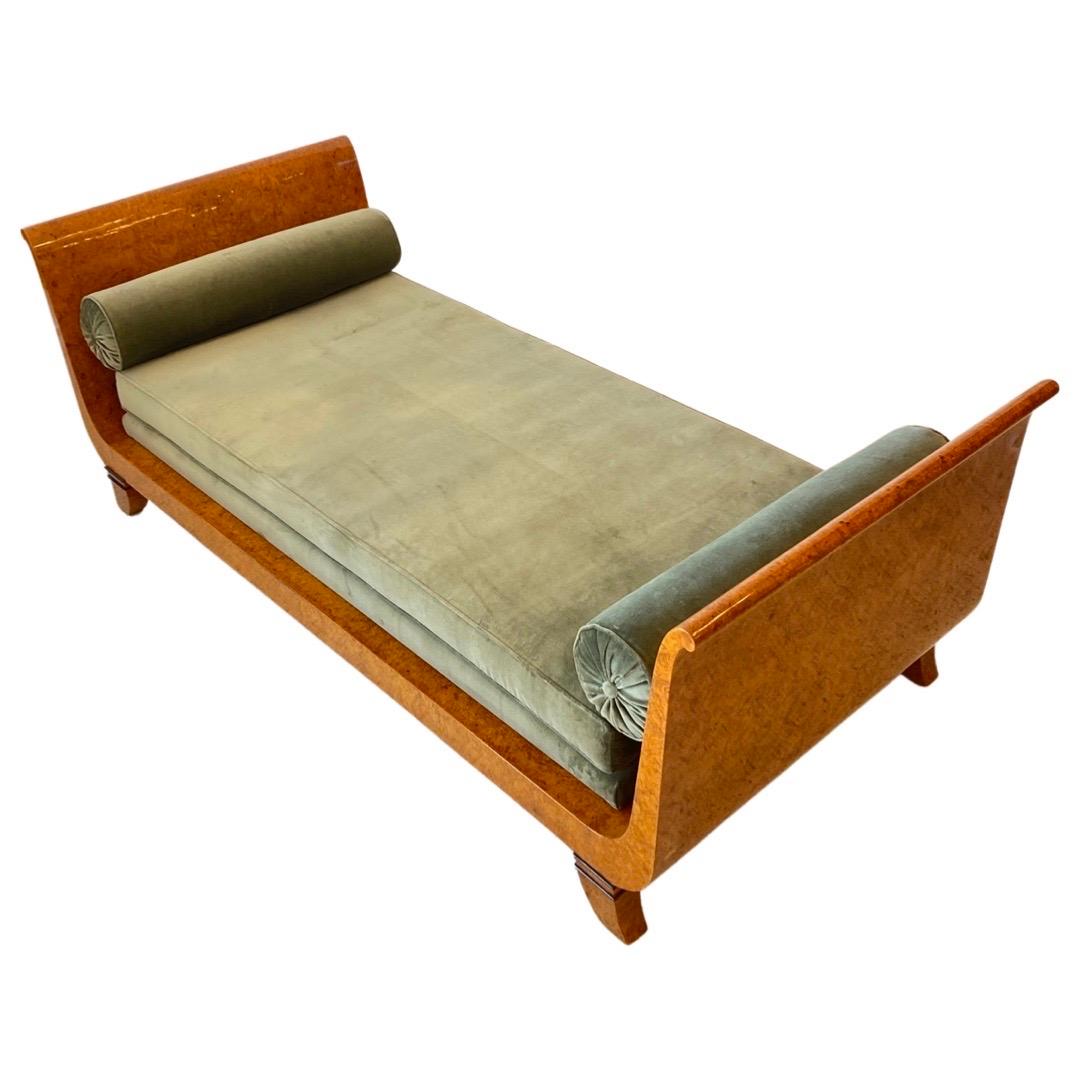 French Art Deco Daybed in the Style of Gio Ponti