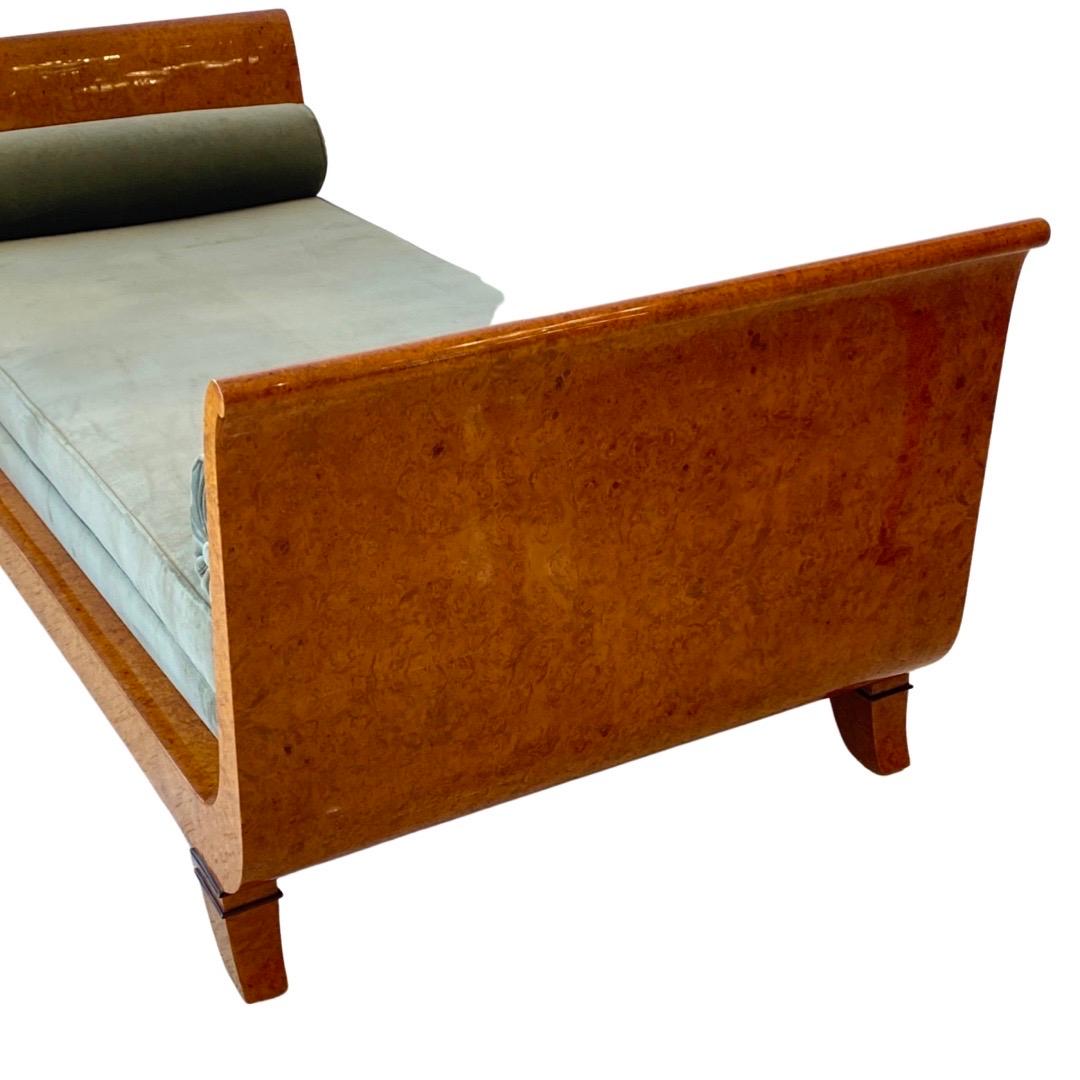Art Deco Daybed in the Style of Gio Ponti In Good Condition In Miami, FL