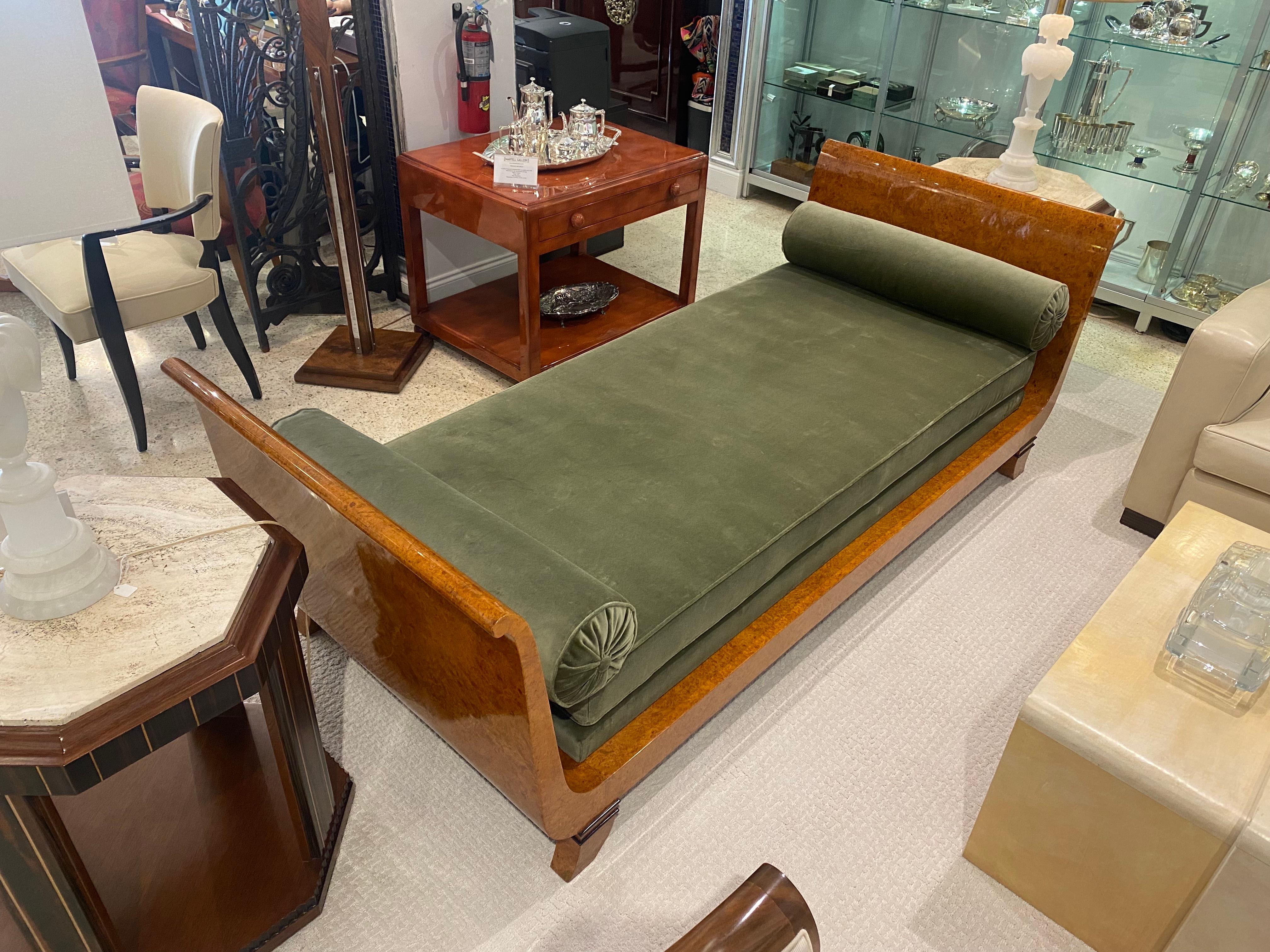 Art Deco Daybed in the Style of Gio Ponti 1