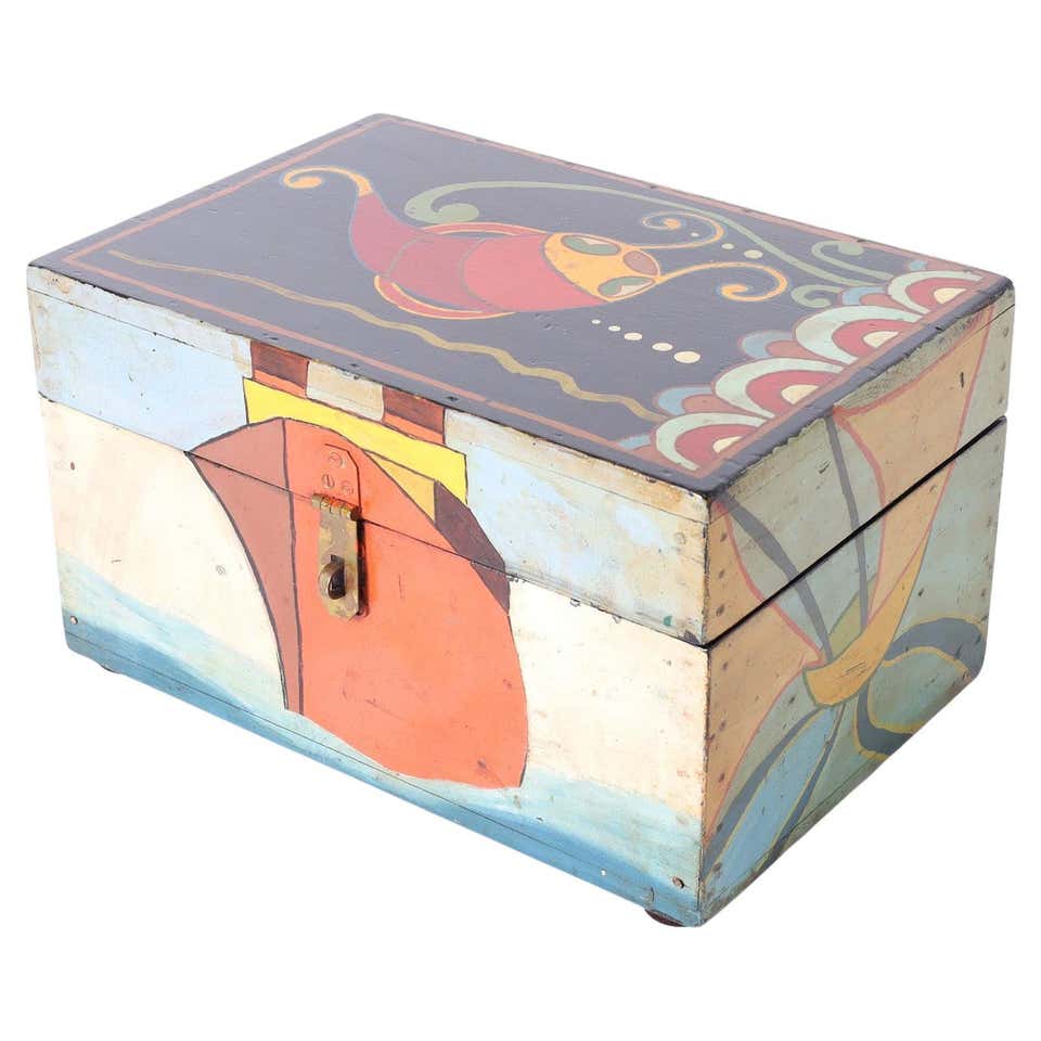 Inlaid Peruvian Box For Sale at 1stDibs
