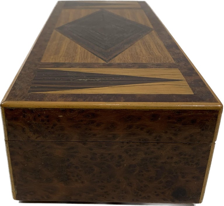 Art Déco Decorative Wooden Box For Sale at 1stDibs