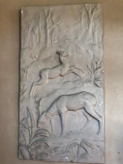 Art Deco Deer Stucco, 1930, France