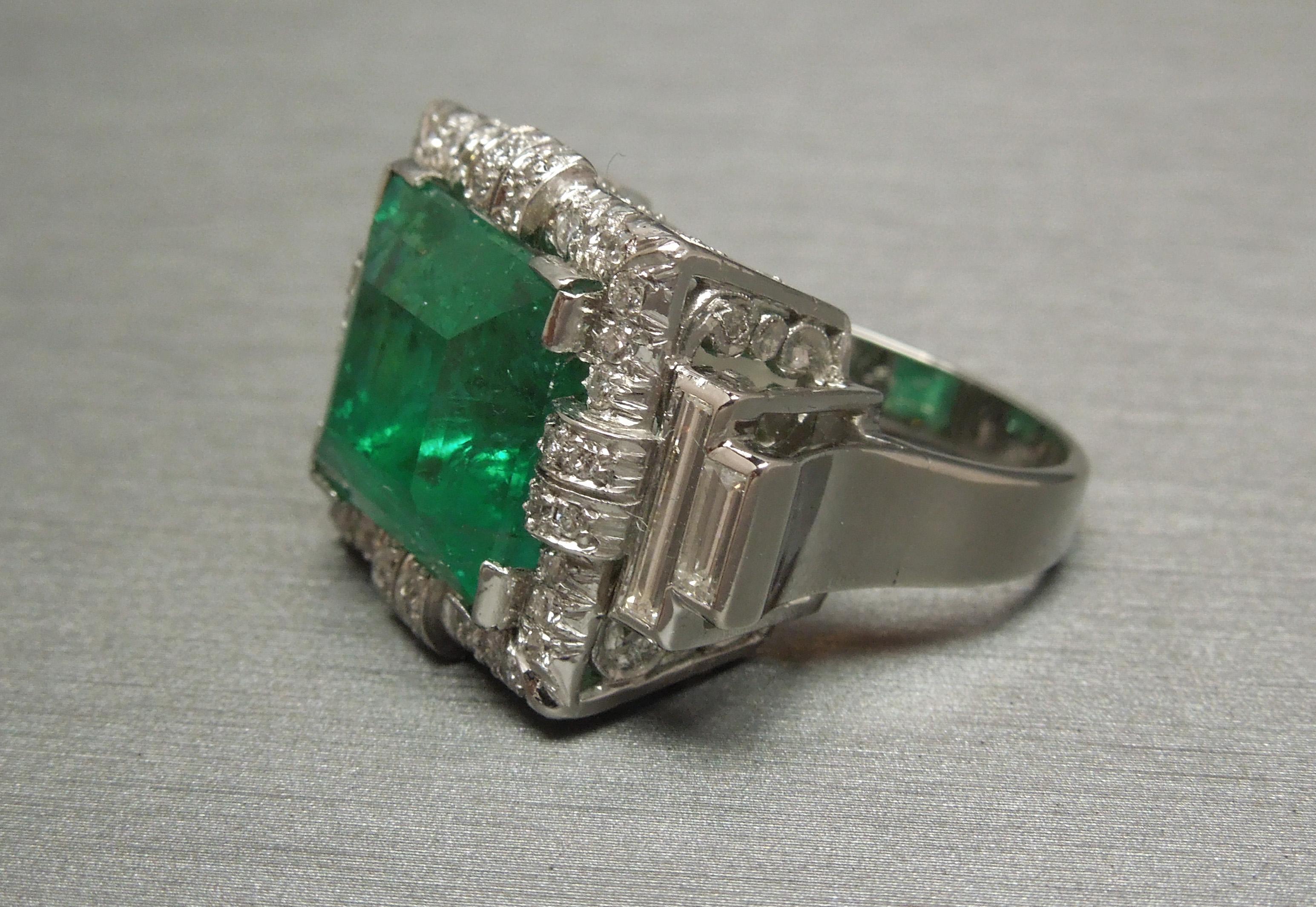 rockefeller emerald ring