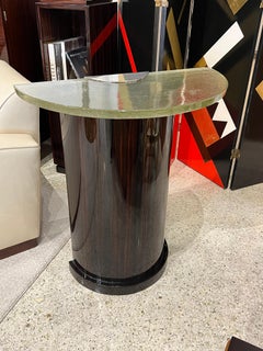 Art Deco Demi Lune Console