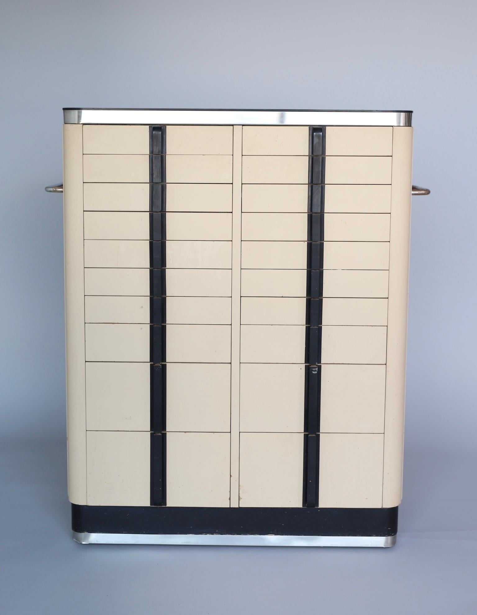 Art Deco Dentist Medical Cabinet 5