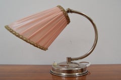 Art Deco Design Chrome Table Lamp, 1930's