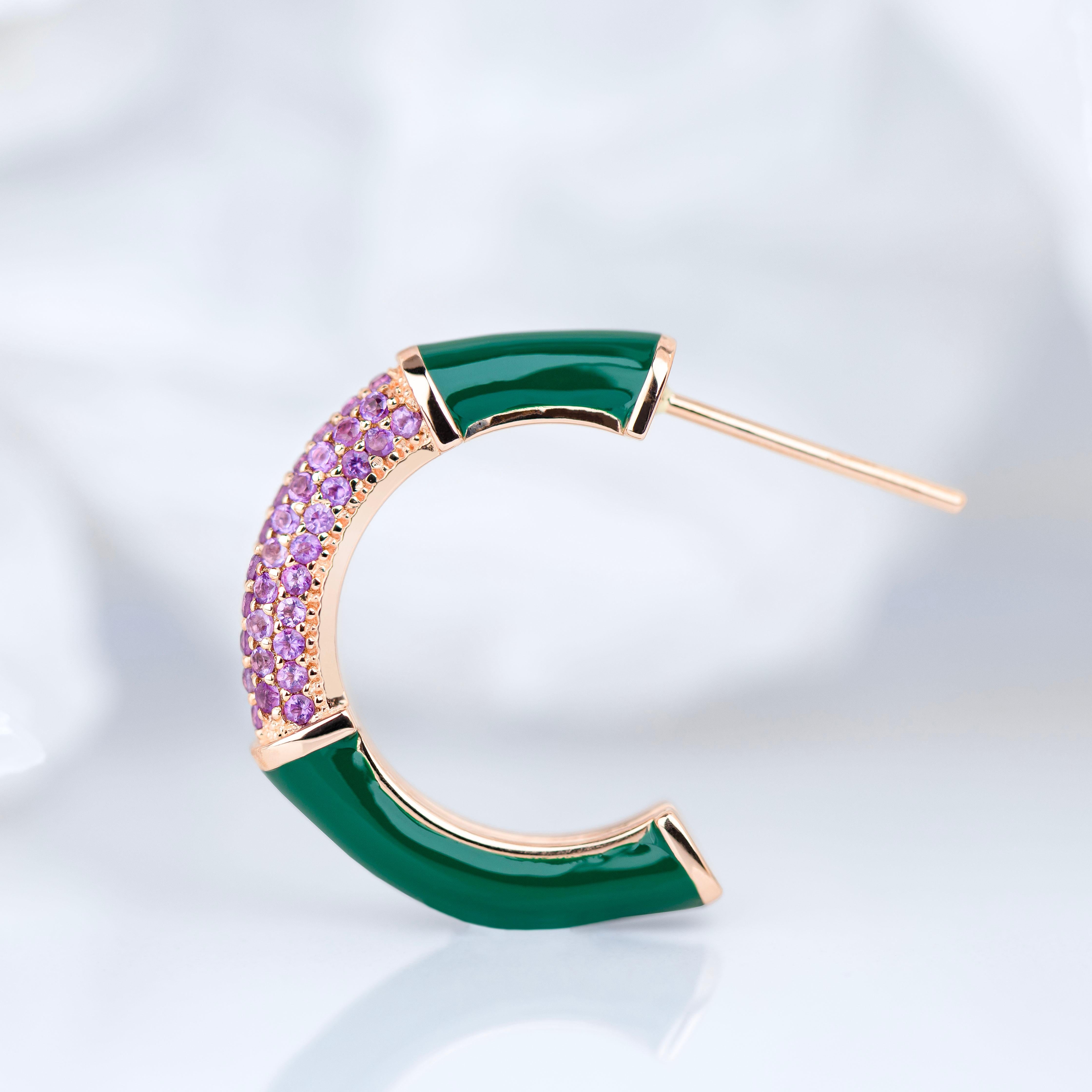 Art Deco Style Gold Earring with Amethyst Stone, Bumble Colors Earring
This ring was made with quality materials and excellent handwork. I guarantee the quality assurance of my handwork and materials. It is vital for me that you are totally happy