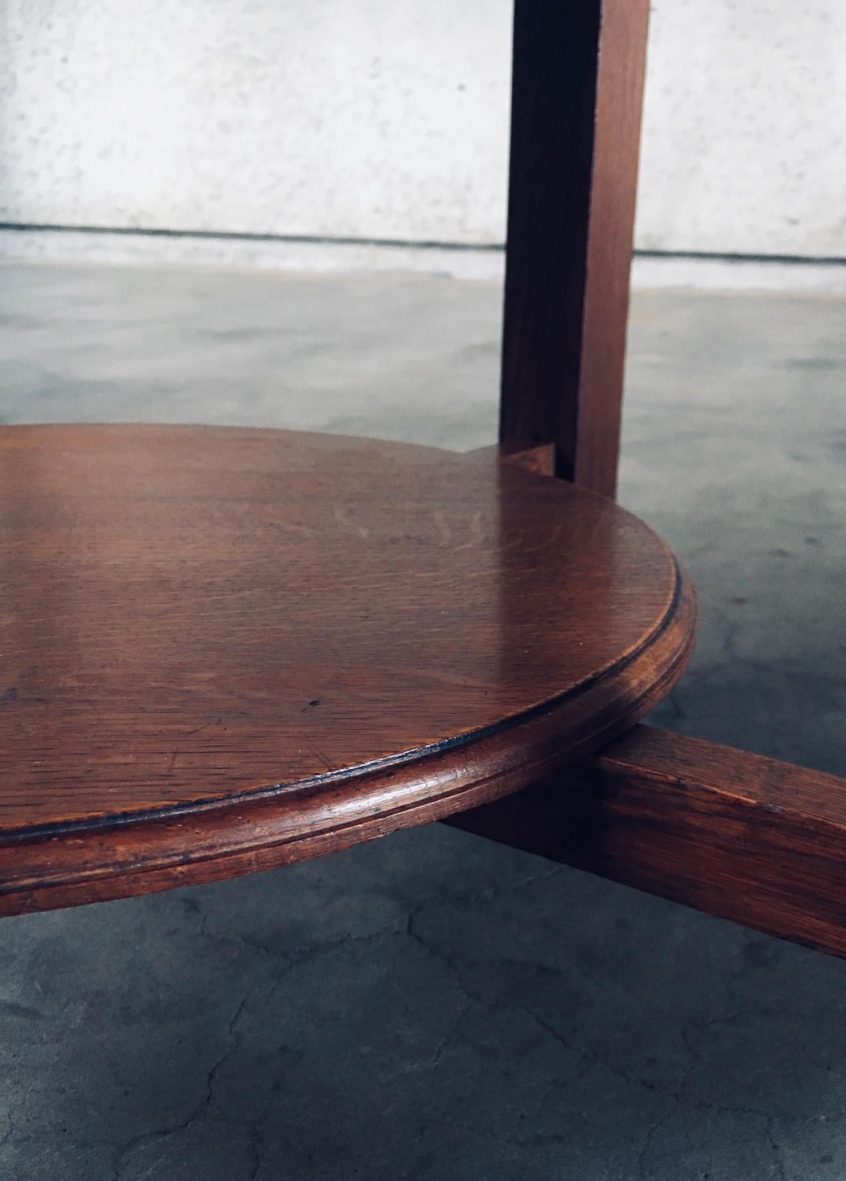 Art Deco Design Side Table, Belgium 1930's For Sale 8