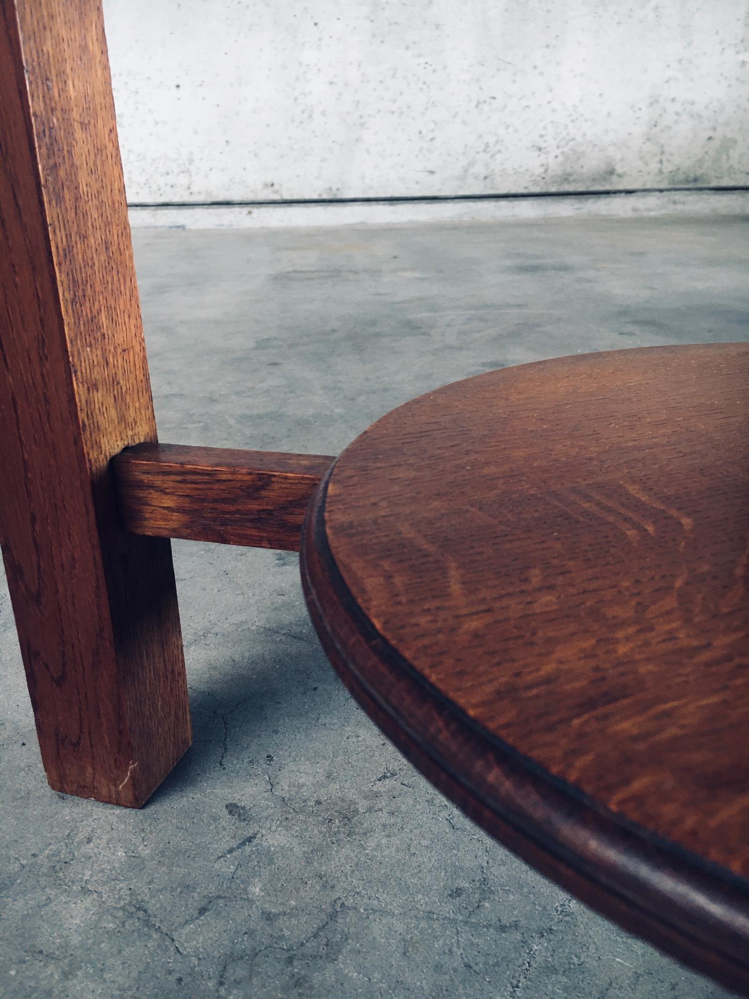 Art Deco Design Side Table, Belgium 1930's For Sale 9