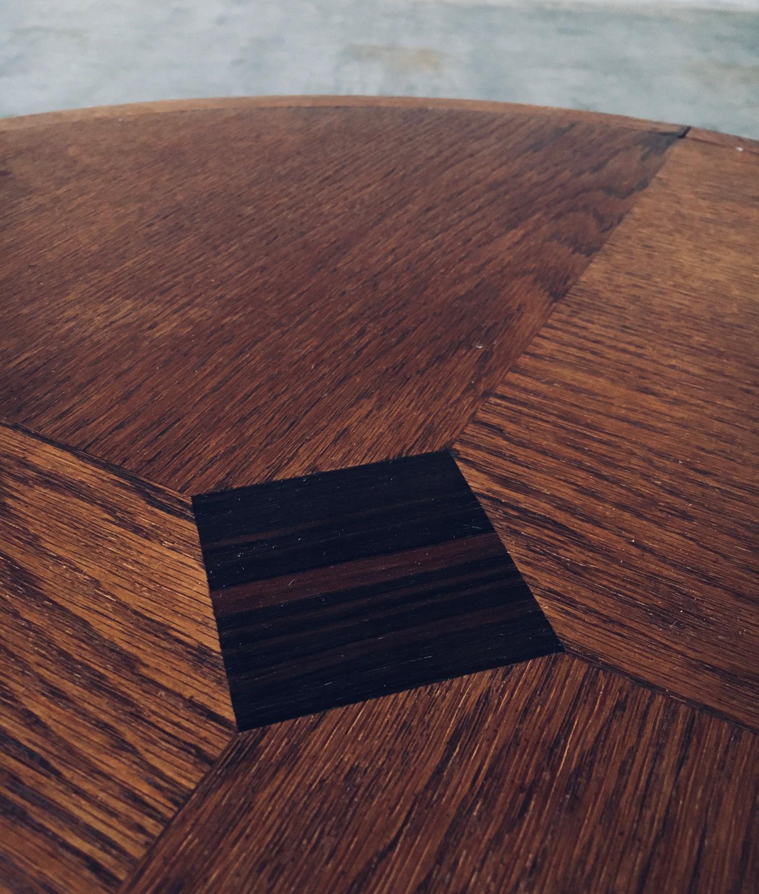 Art Deco Design Side Table, Belgium 1930's For Sale 10