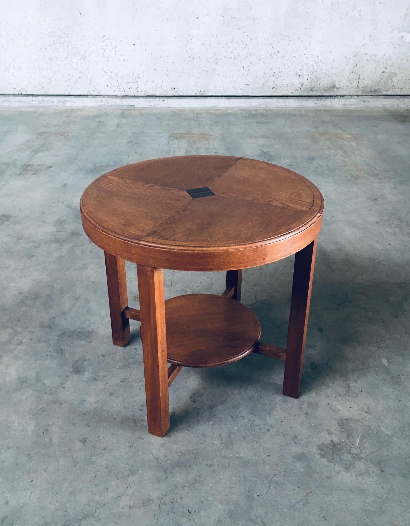 Belgian Art Deco Design Side Table, Belgium 1930's For Sale
