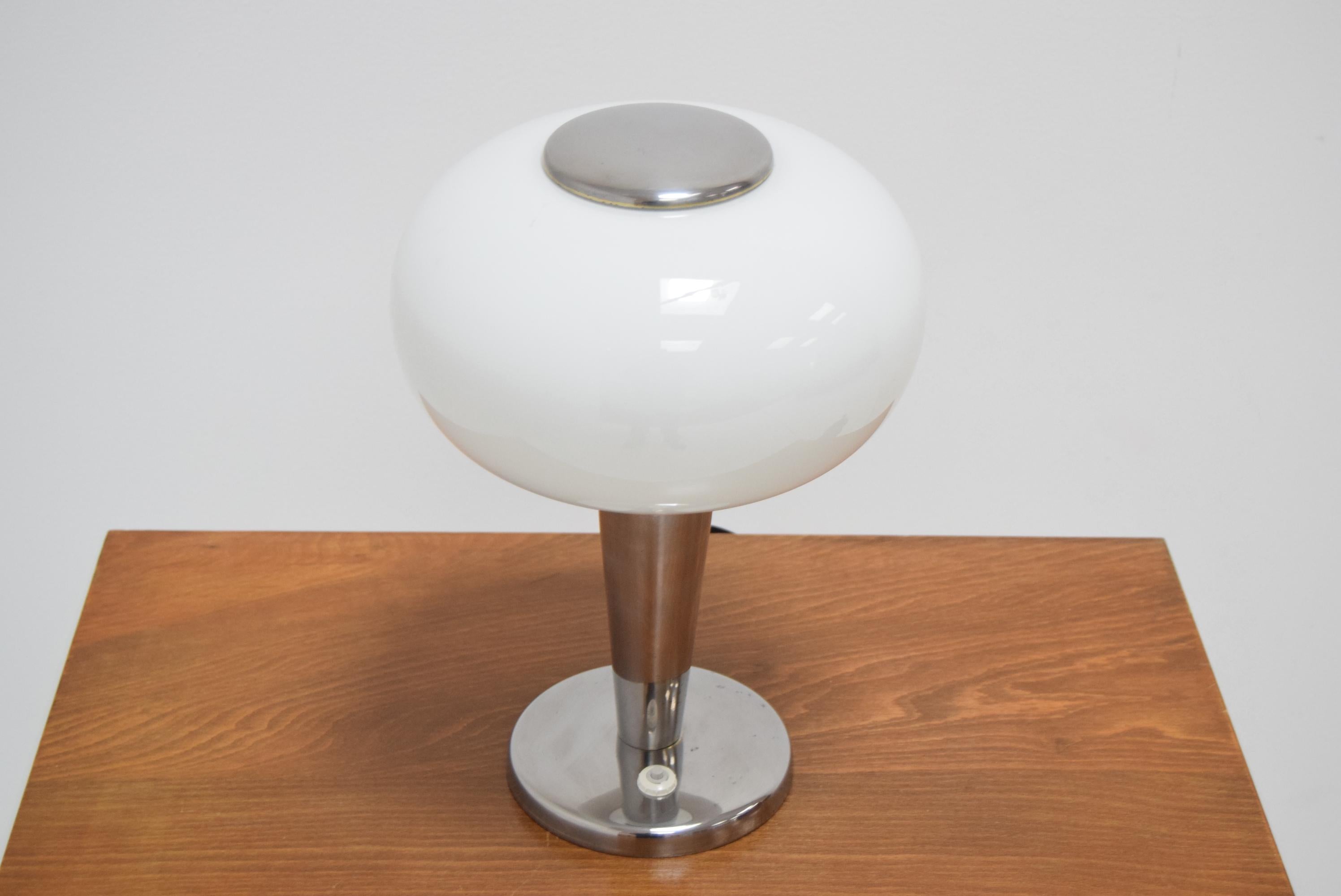 Czech Art Deco Design Table Lamp, 1930s For Sale