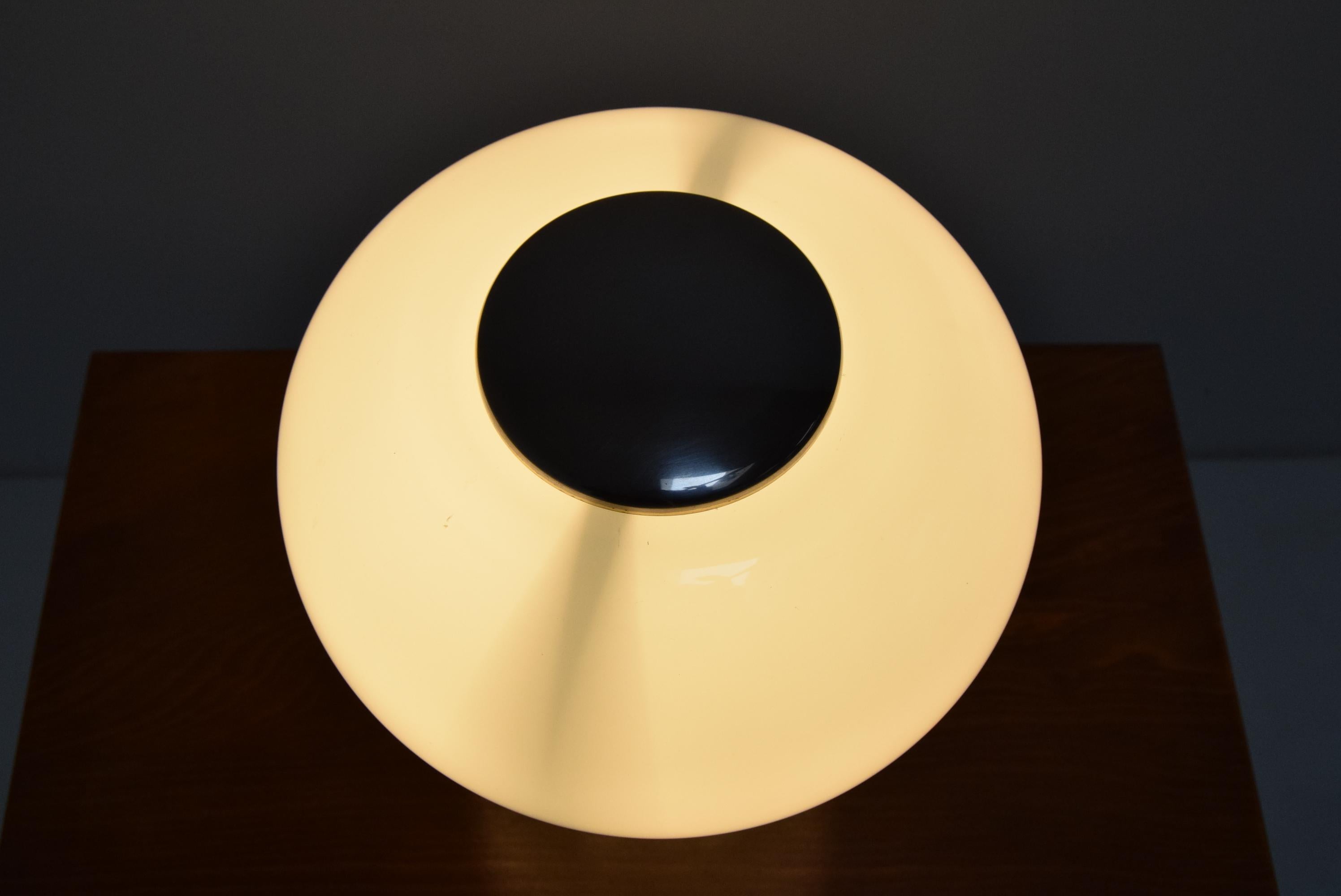 Metal Art Deco Design Table Lamp, 1930s For Sale