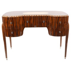 Art Deco Desk Bureau Plat Inlay Interiors Art Deco Desk Bureau Plat Inlay Interiors