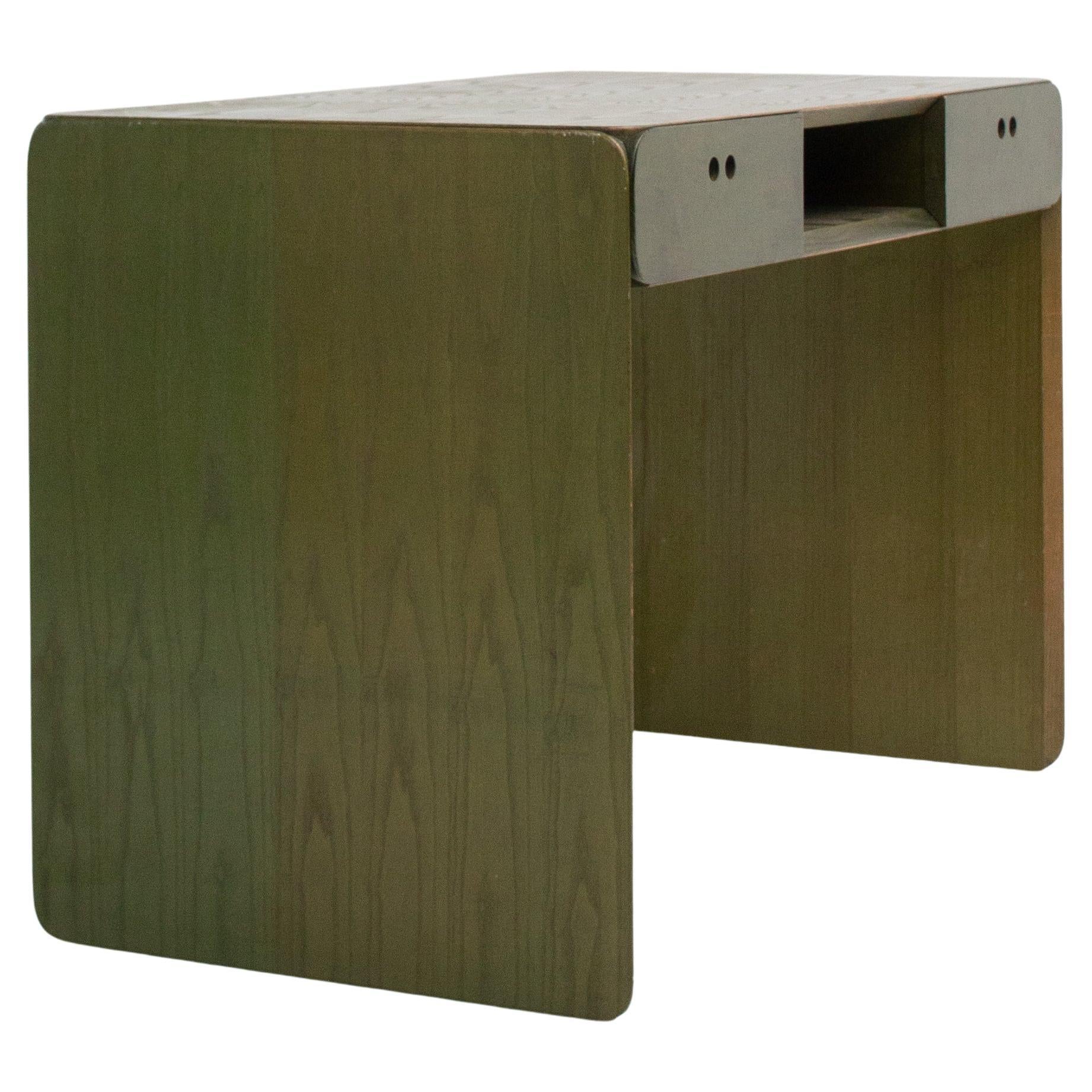 Grüner Vintage-Schreibtisch von Derk Jan de Vries im Angebot