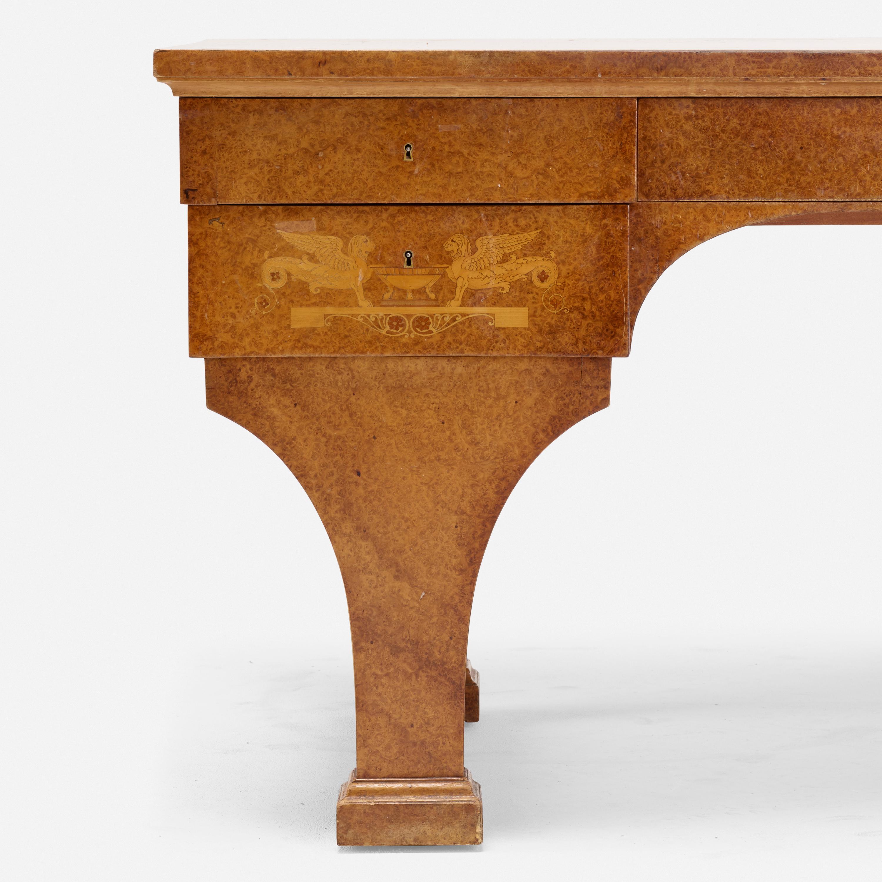 Early 20th Century Art Deco Desk by Ernest Boiceau For Sale