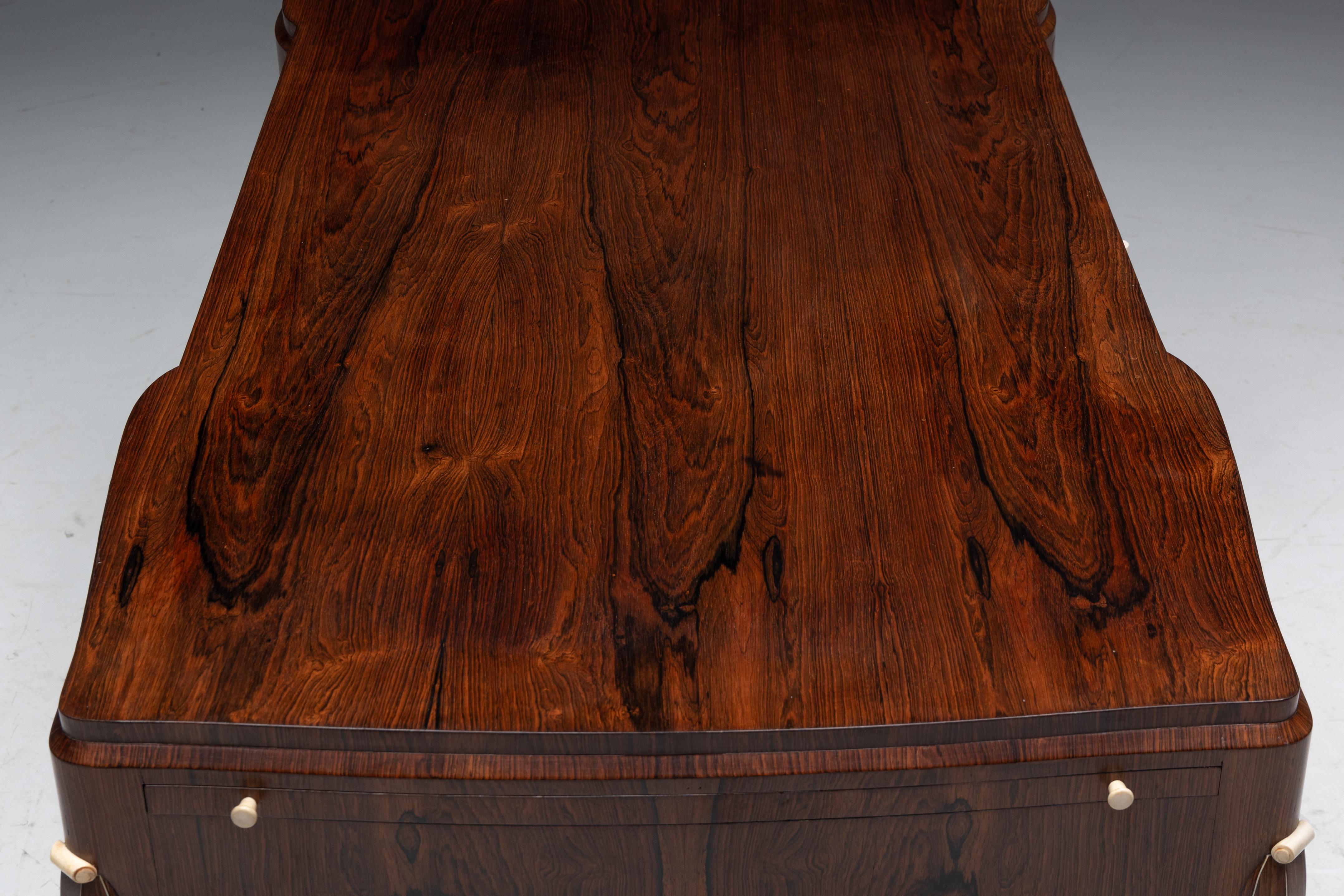 Art-Déco-Schreibtisch von Jules Leleu, Frankreich, 1920er Jahre im Angebot 6