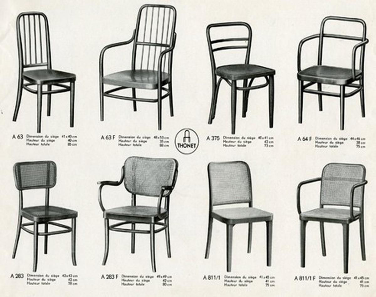 Silla de escritorio Art decó A64F de Adolf Gustav Schneck para Thonet Mundus en venta 4