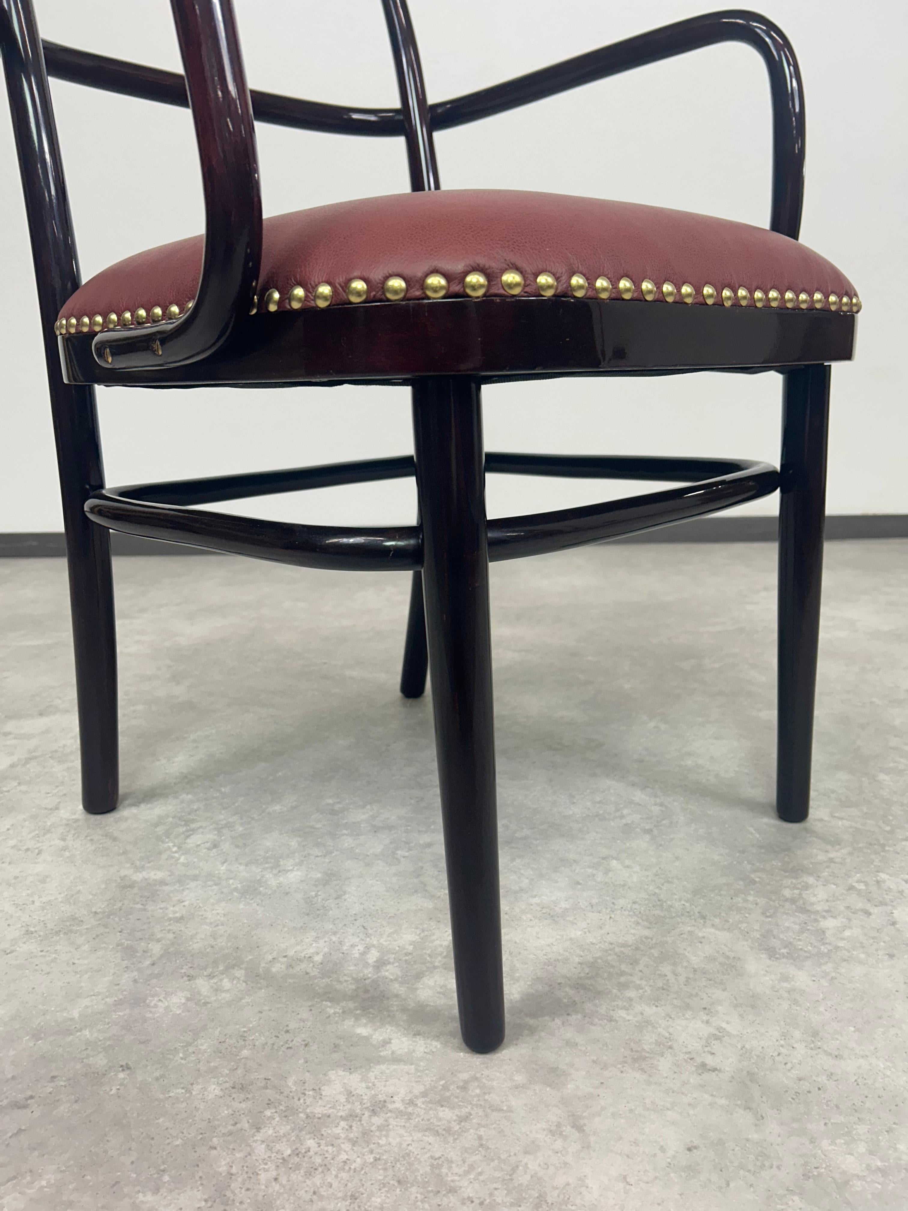 Silla de escritorio Art decó A64F de Adolf Gustav Schneck para Thonet Mundus en Excelente estado para la venta en Banská Štiavnica, SK