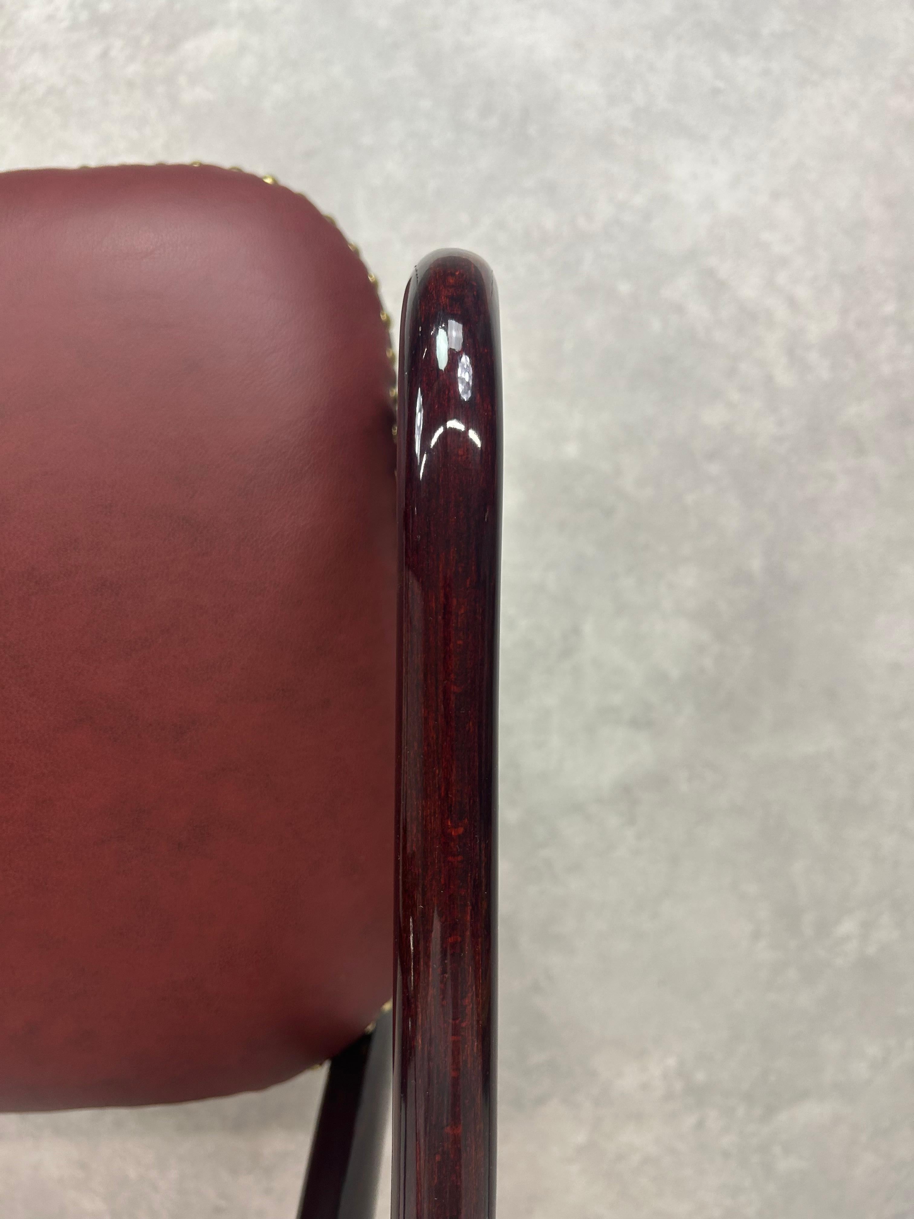 Silla de escritorio Art decó A64F de Adolf Gustav Schneck para Thonet Mundus en venta 2
