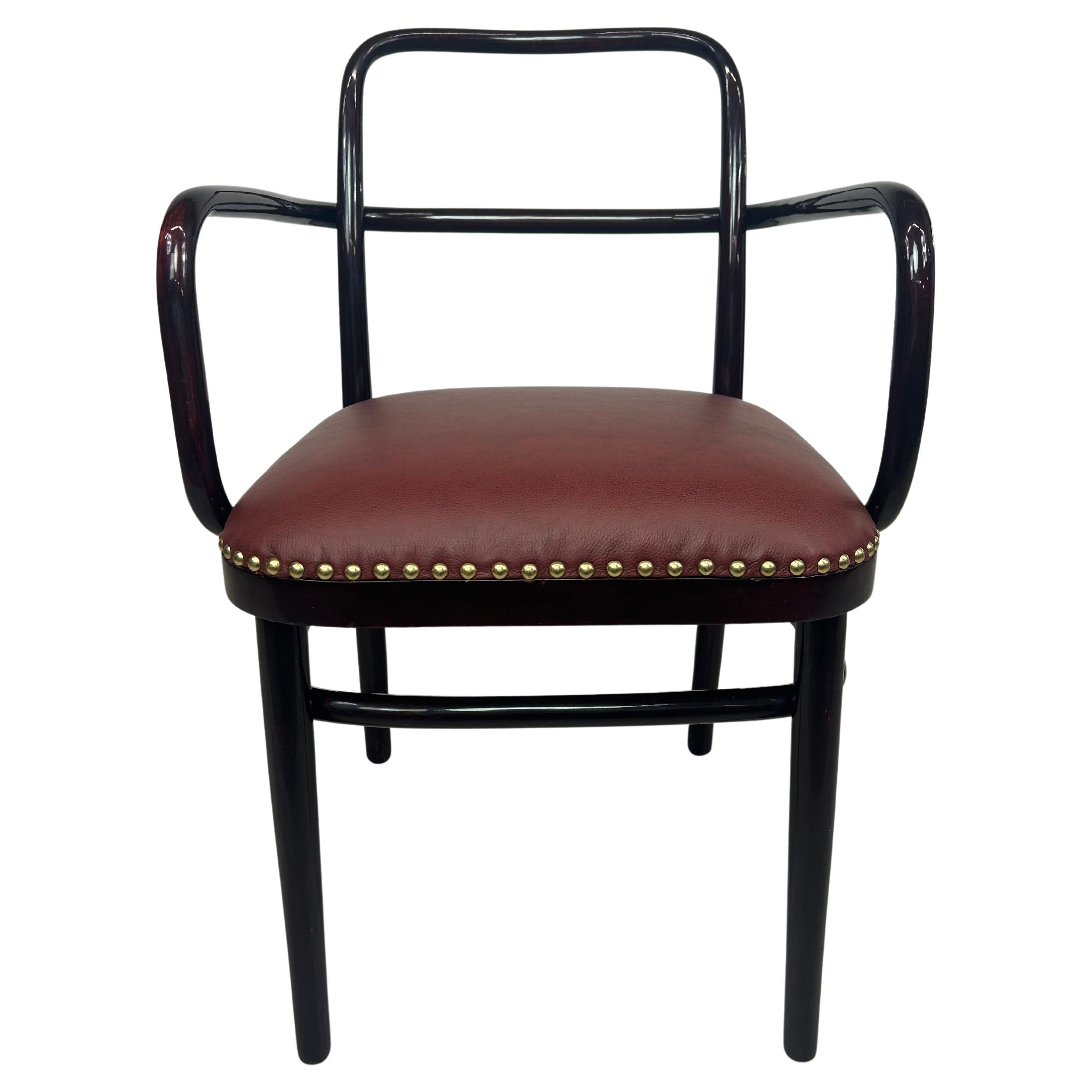 Chaise de bureau Art déco A64F d'Adolf Gustav Schneck pour Thonet Mundus