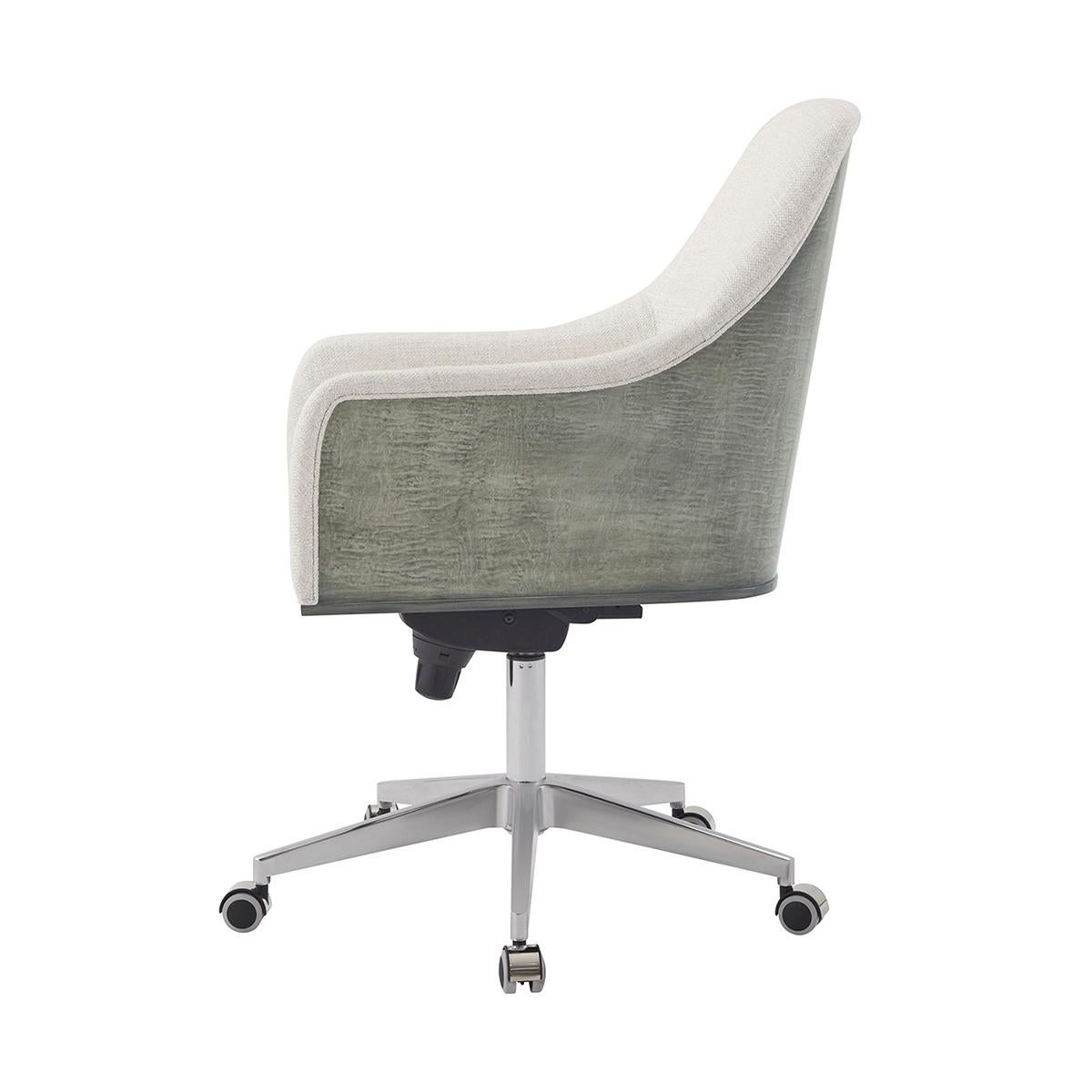 Art déco-Schreibtischstuhl im Angebot 1