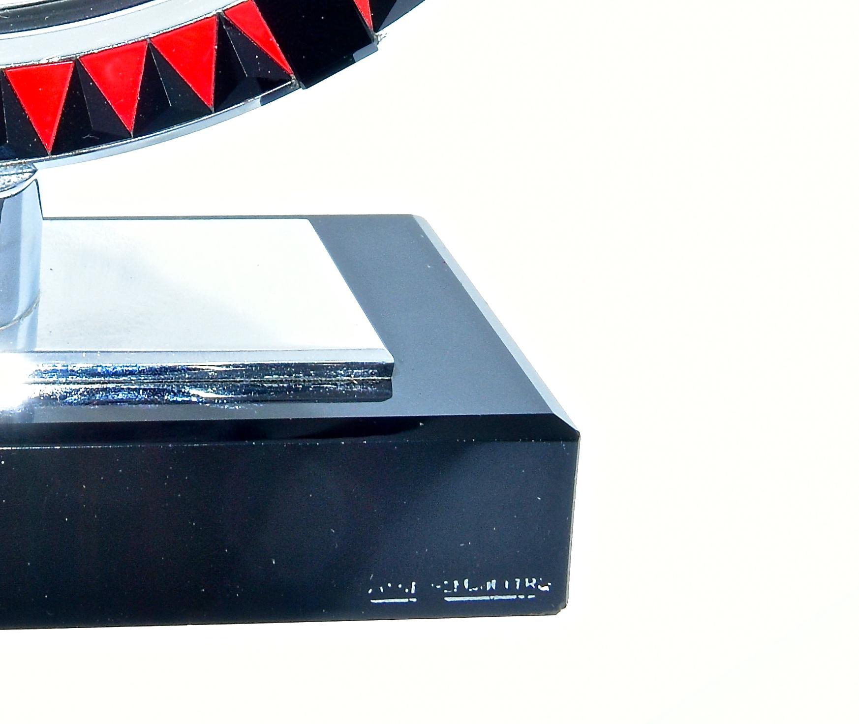 Art Deco Desk Clock by Jaeger-LeCoultre, C. 1925 For Sale 1