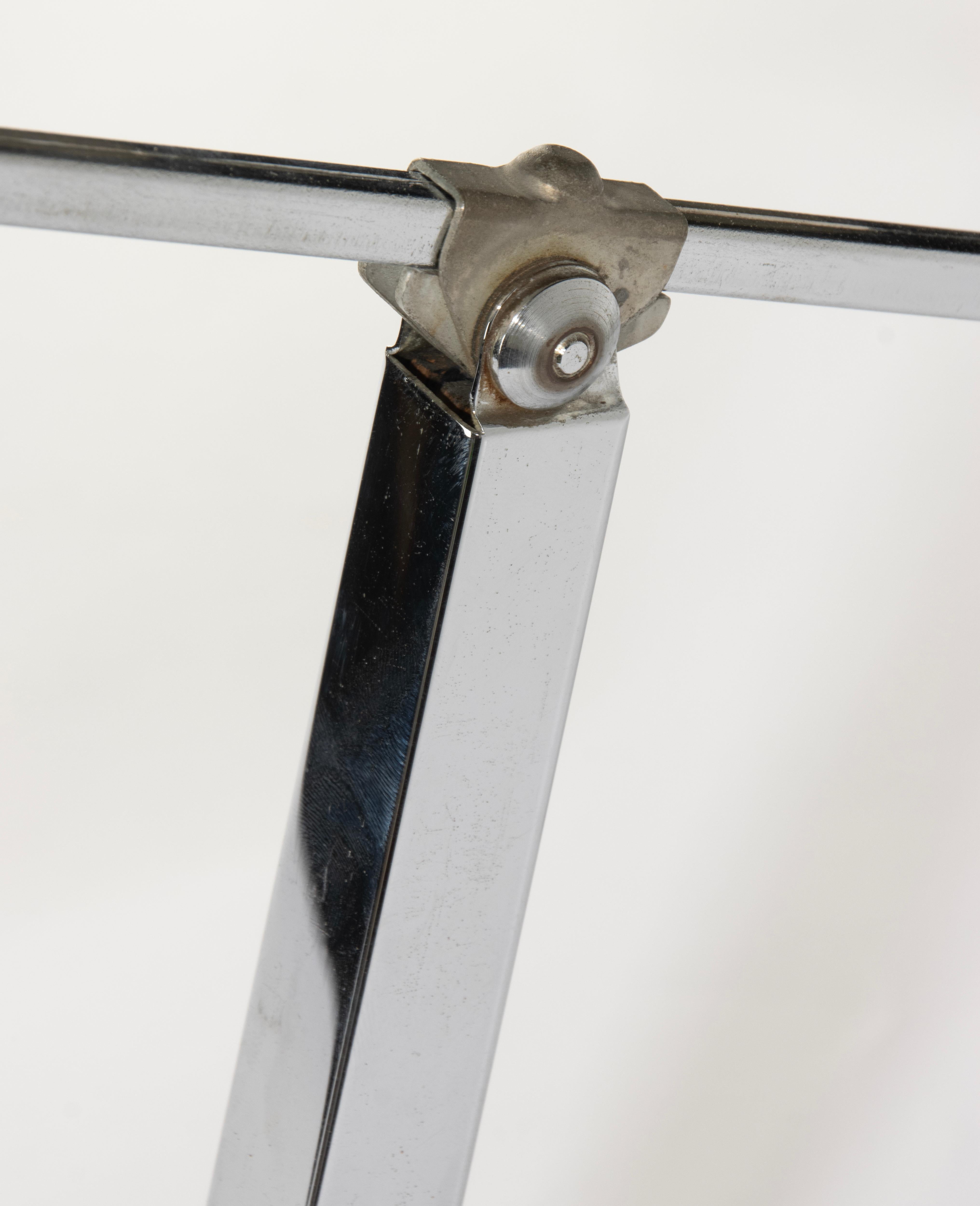 Art Deco Desk Desk Lamp - Fare France - Chrome Plated and Marble For Sale 10