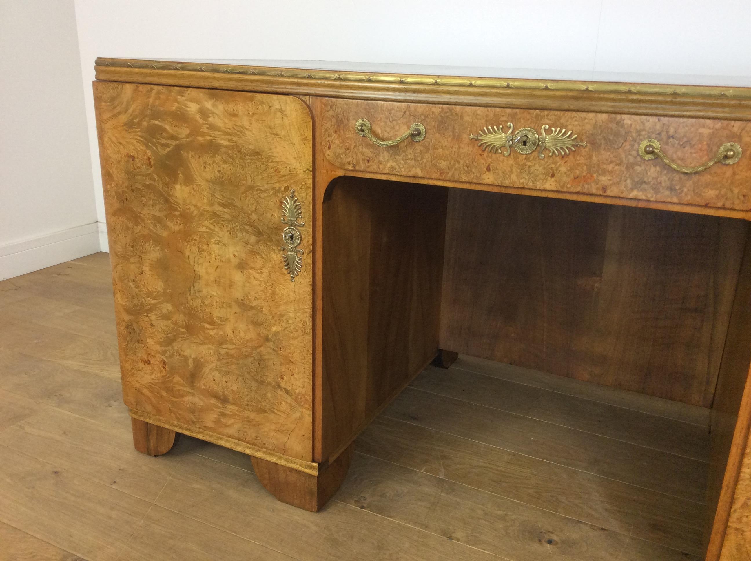 Art Deco Desk In Excellent Condition For Sale In London, GB