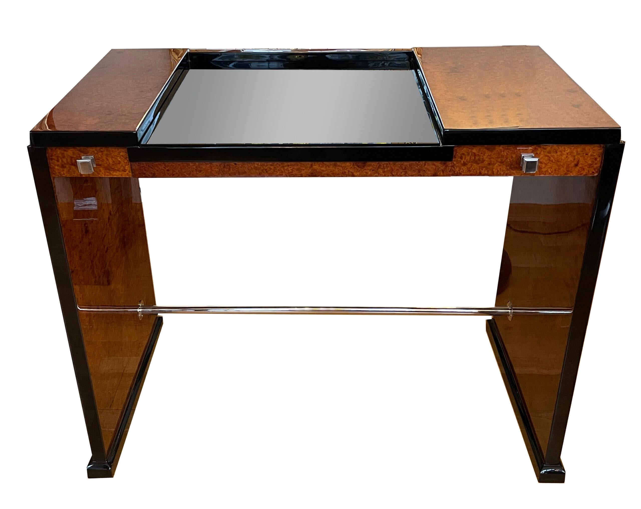 Art Deco Schreibtisch (Hartholz) im Angebot