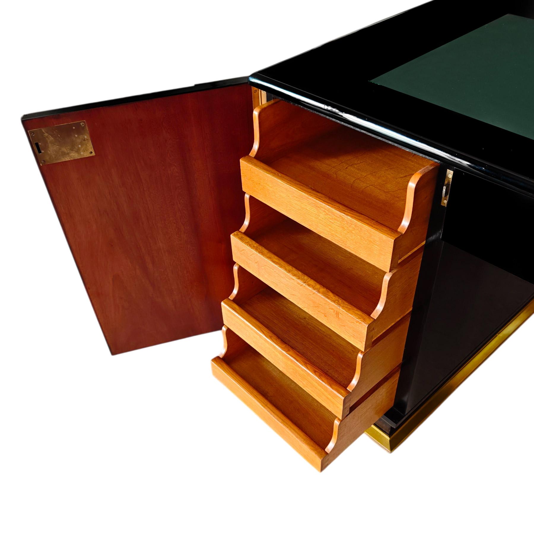 Laiton Bureau Art Déco - France 1920 en vente