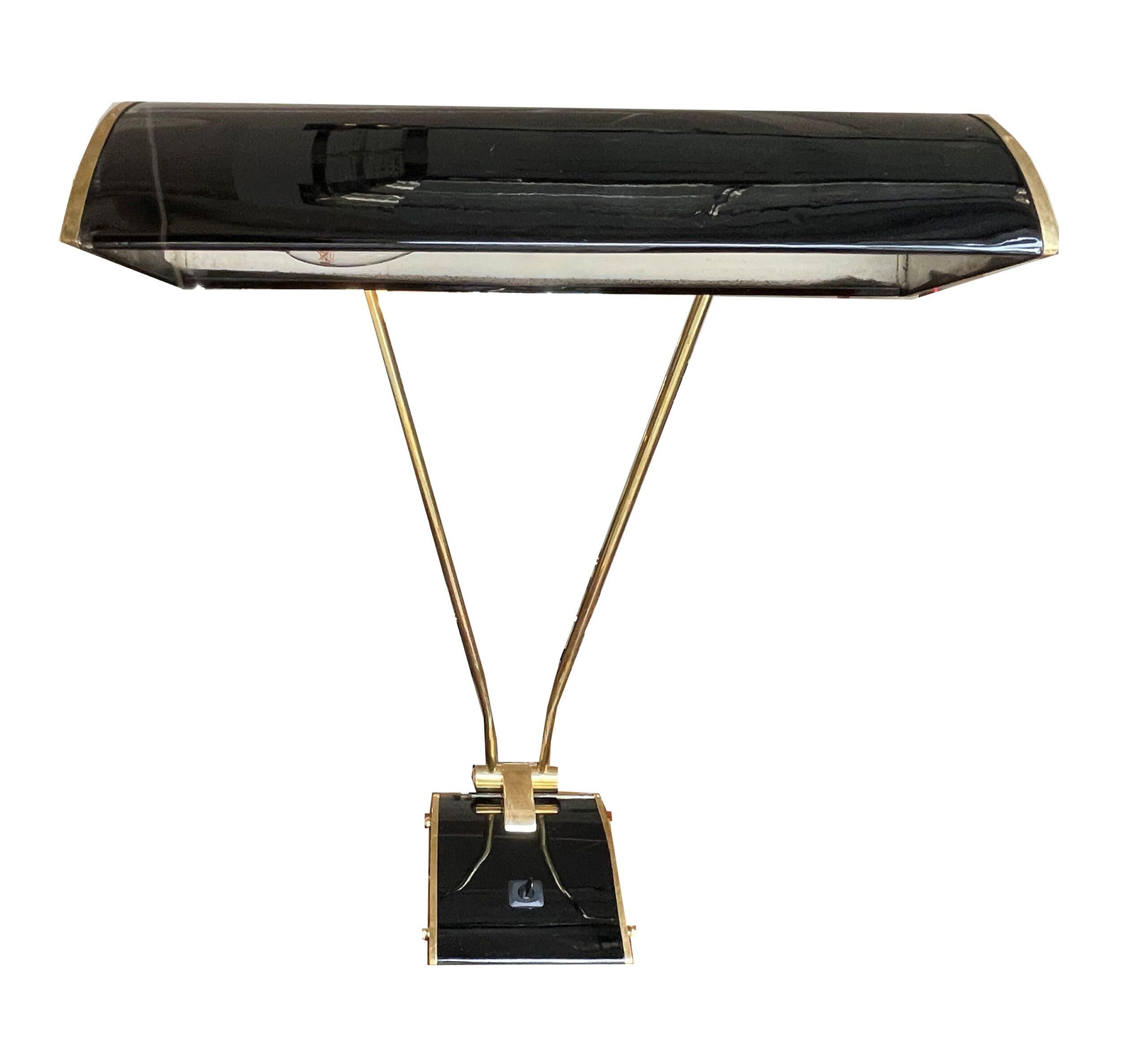 Lámpara de escritorio Art Déco de Eileen Gray Art Decó en venta