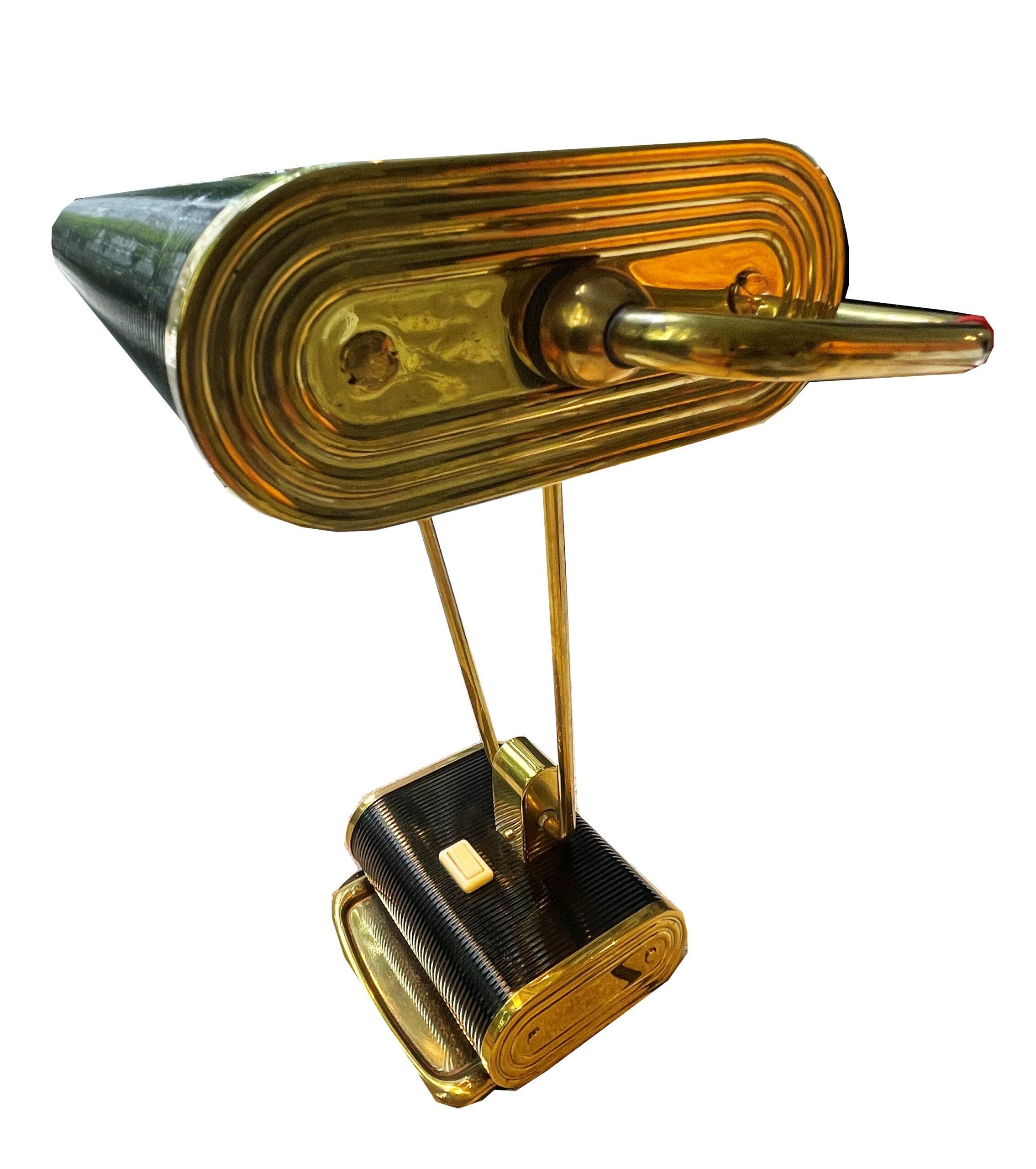 Lámpara de escritorio Art Déco de Eileen Gray Metal en venta