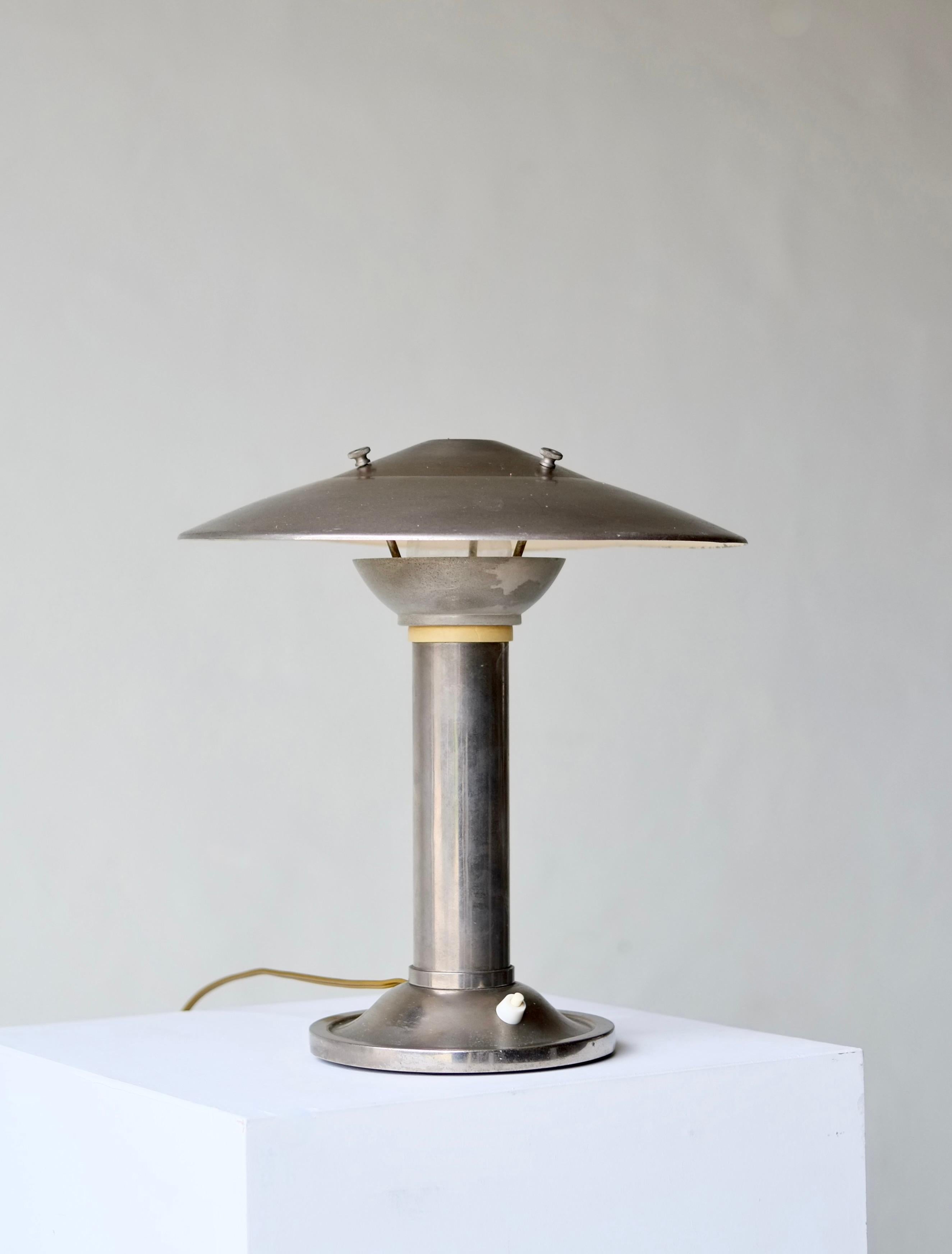 Art Deco Desk Lamp By Eloctra For Sale 6