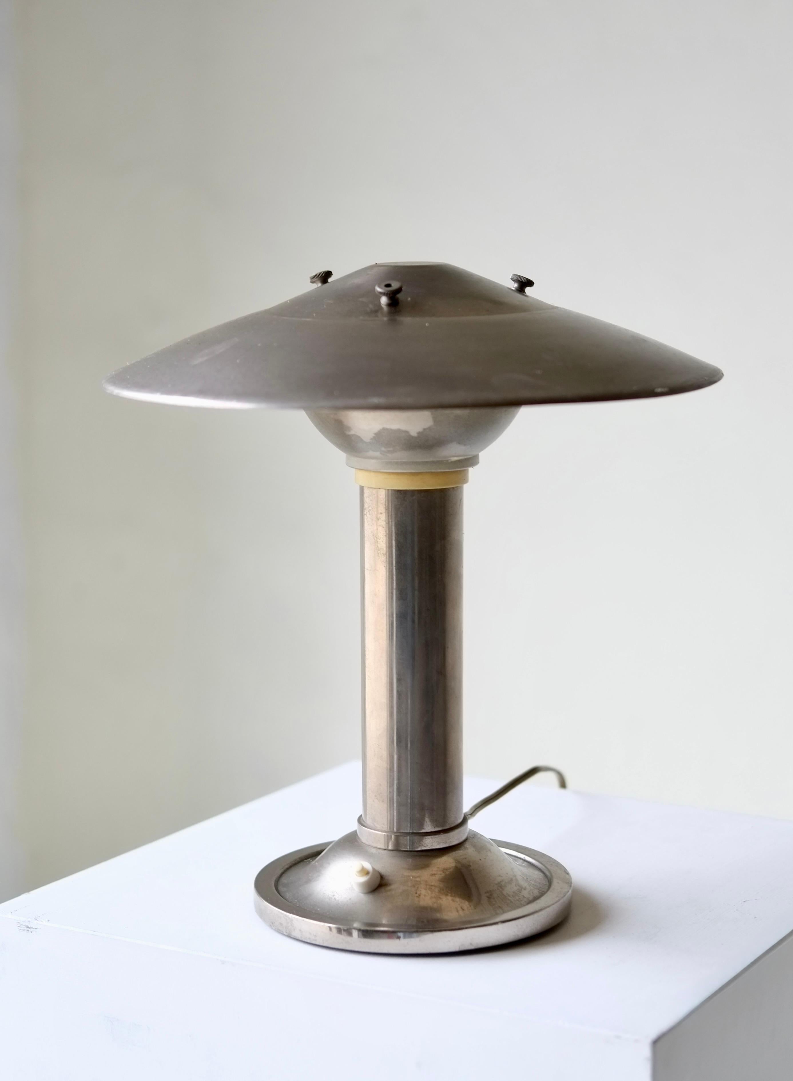 Art Deco Desk Lamp By Eloctra For Sale 4