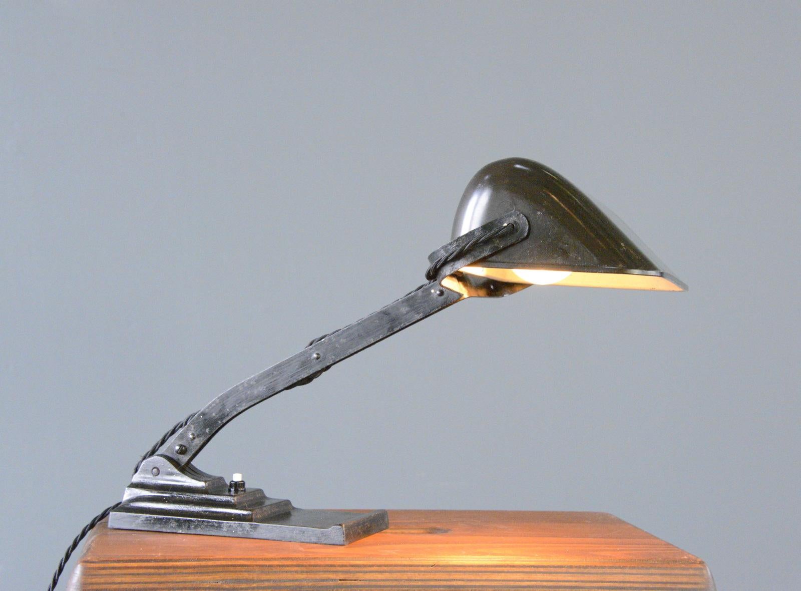 Lampada da scrivania Art Deco di Erpe, circa anni '20 in vendita 3