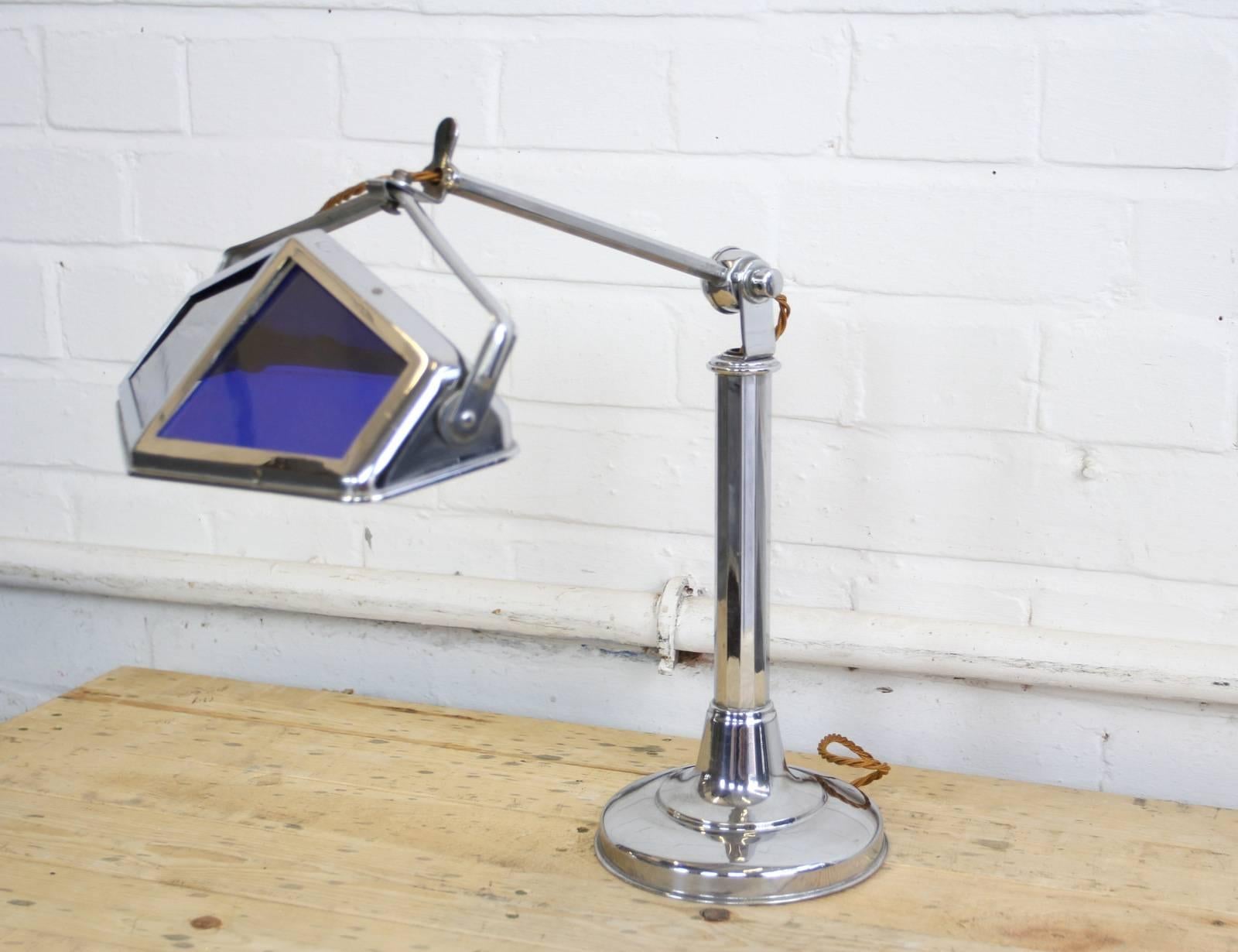 Art Deco Desk Lamp by Pirouette, circa 1920s 2