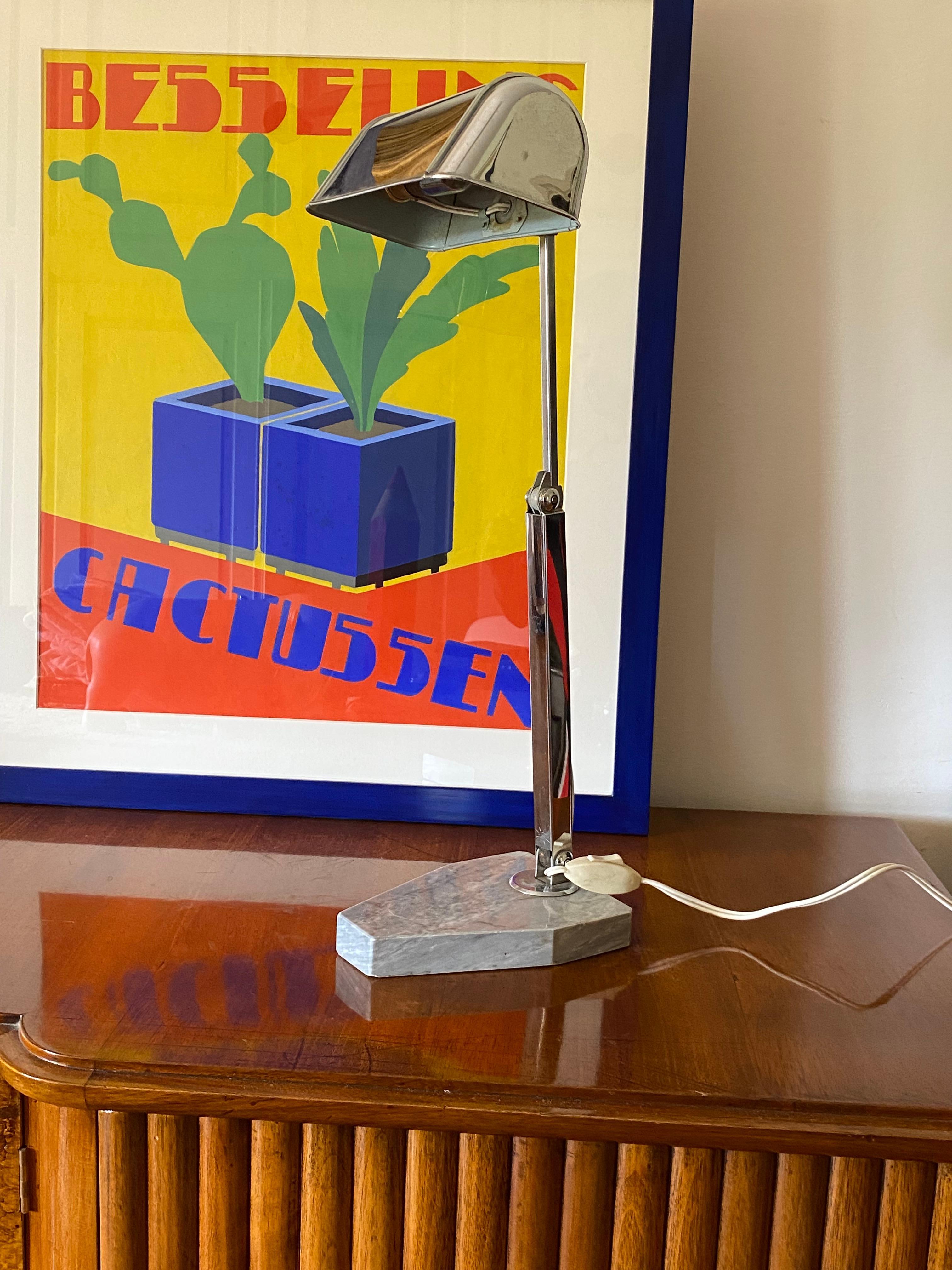 Art Deco Schreibtischlampe, Fare Frankreich, um 1930 (Art déco) im Angebot