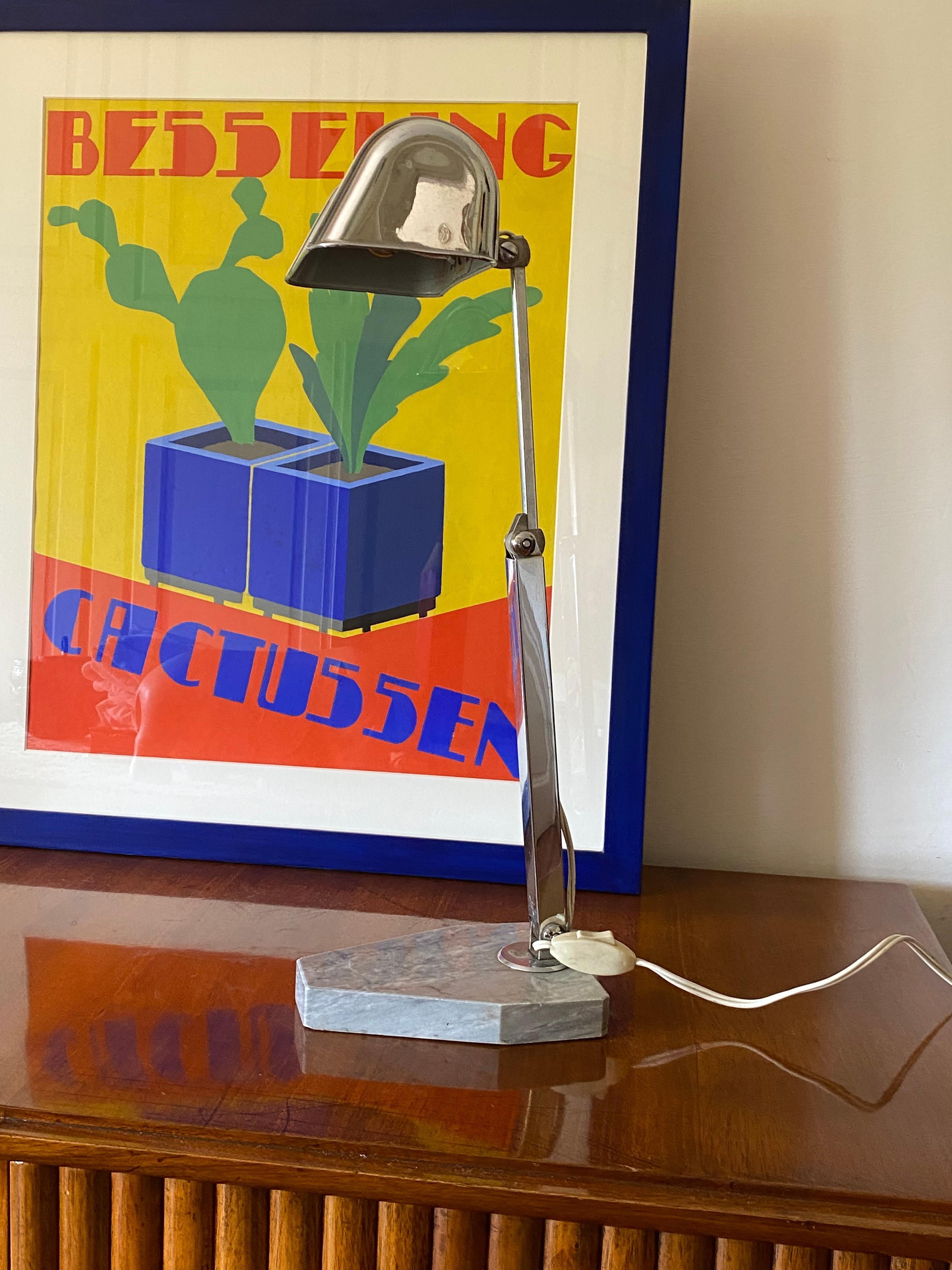 Art Deco Schreibtischlampe, Fare Frankreich, um 1930 (French) im Angebot