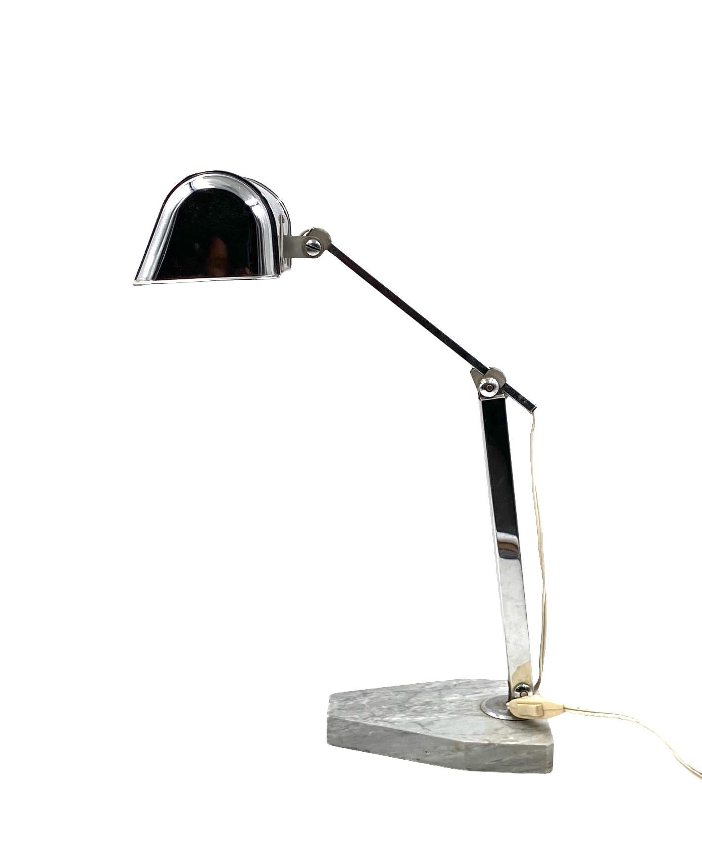 Art Deco Schreibtischlampe, Fare Frankreich, um 1930 im Angebot 2