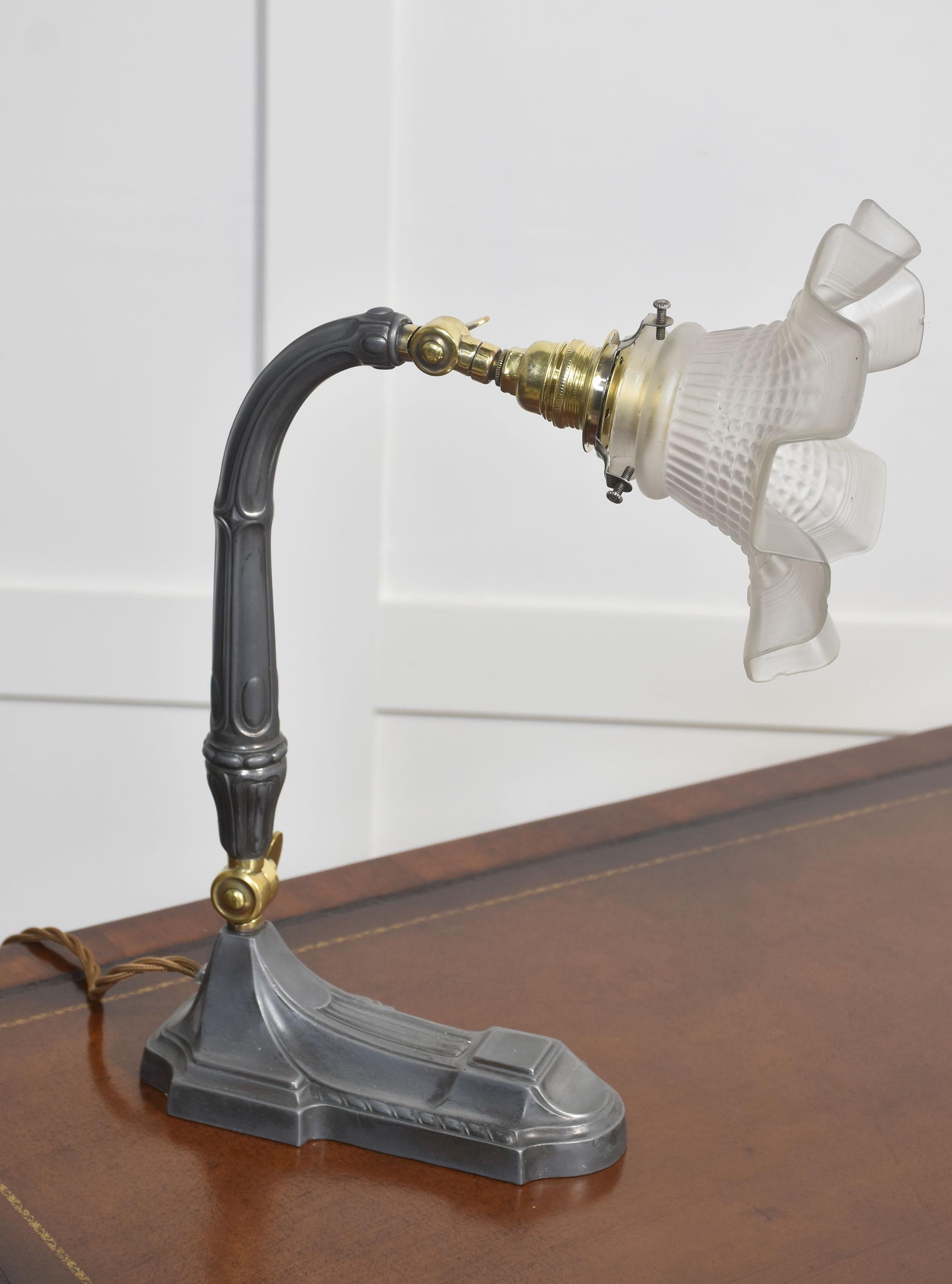 Art Deco desk lamp For Sale 4